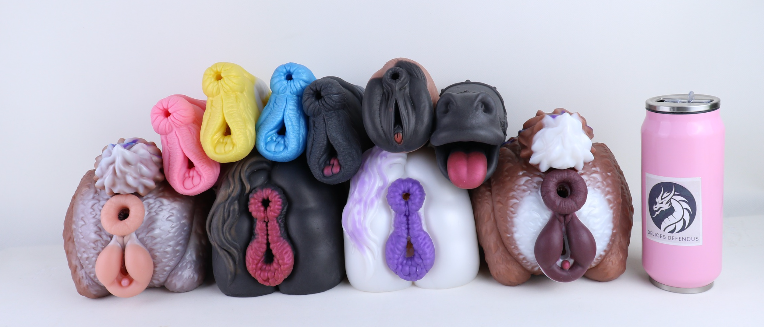 Collection de masturbateurs fantasy inspirés équins (pony themed) en silicone premium – Délices Défendus