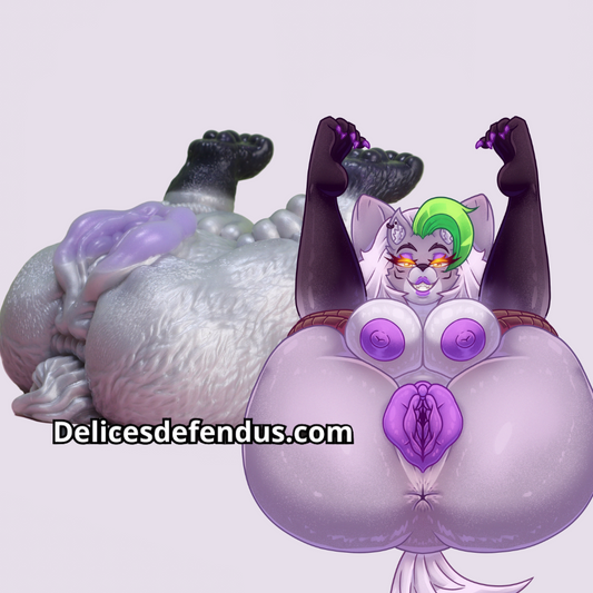 Roxanne the Tied Up She-Wolf – Furry Porn Sextoy