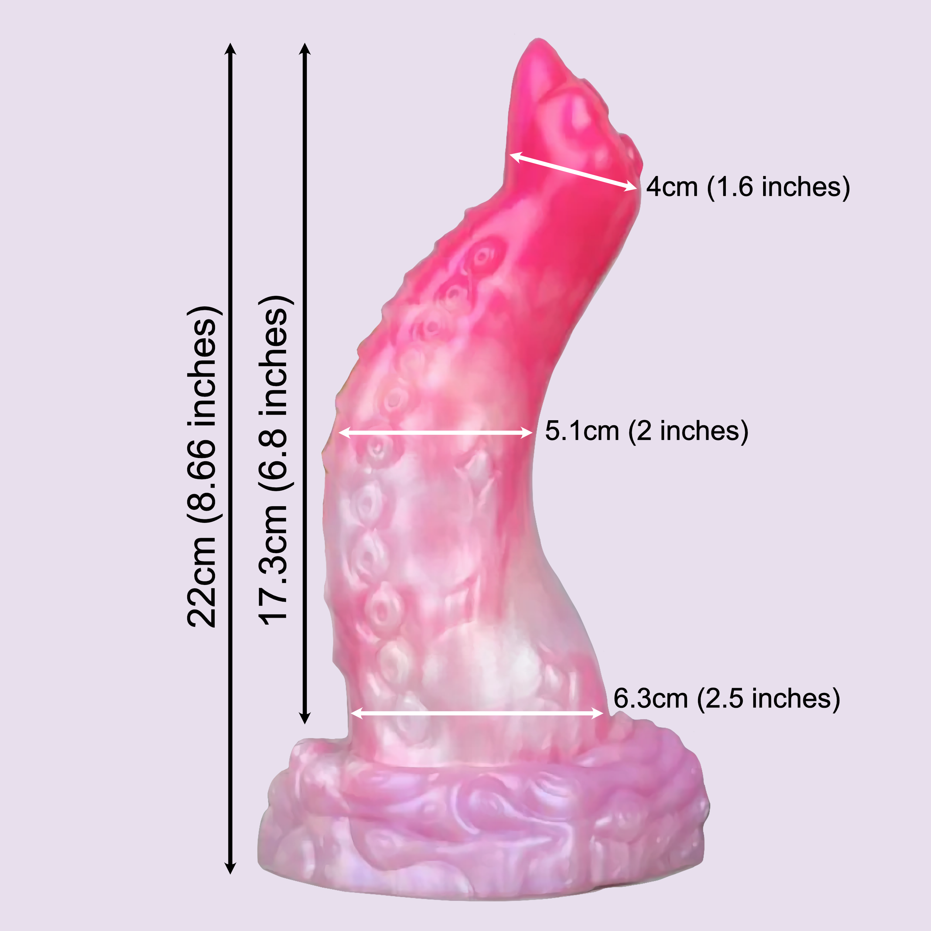 Octavia, Tentáculo Rosa – Juguete sexual Furry