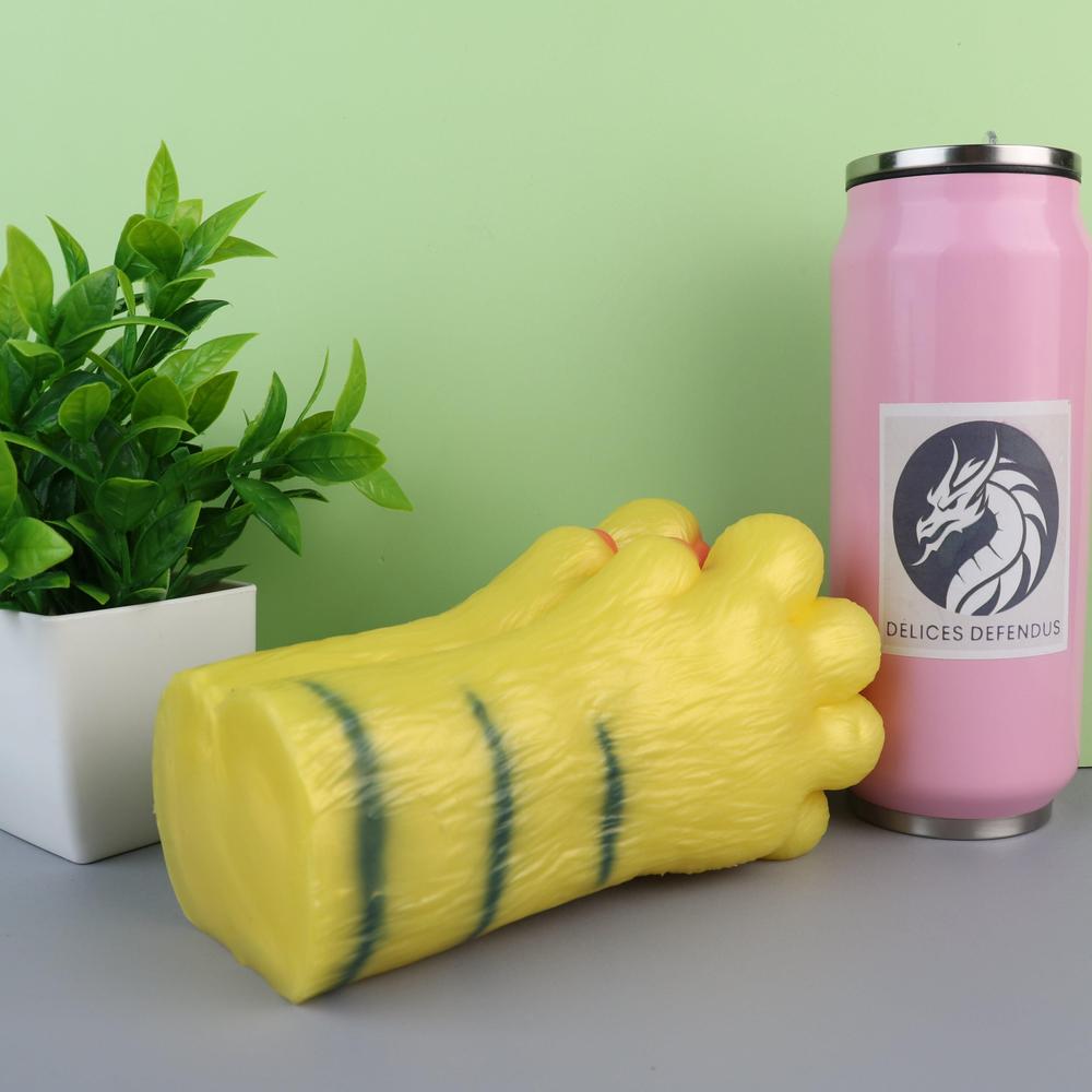 Explicit detail shot of Ankha footjob sextoy with Egyptian cat furry design, hyper realistic feet for fetish stimulation, furry fleshlight, furry masturbator, furry onahole, fantasy sextoy, fantasy masturbator, made for intense furry porn pleasure and exotic foot fetish fantasies