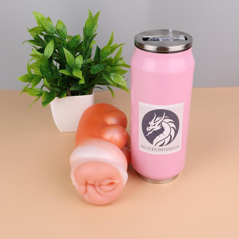 Highly detailed double-entry furry sex toy based on Eevee with visible creampie effect – ideal for Pokémon porn fans, anthro roleplay, and soft realistic textures