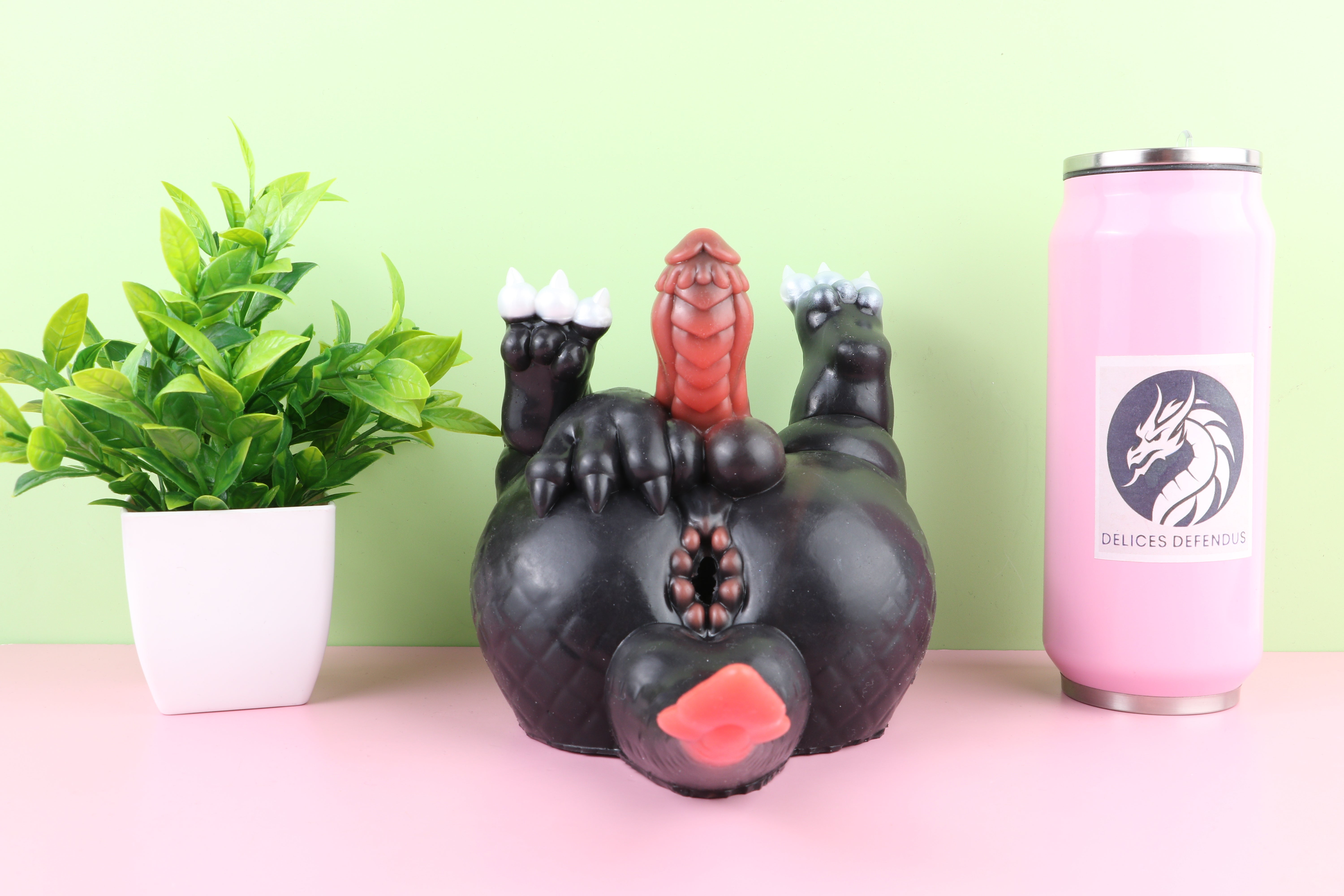 Ash Dragon Furry Sexdoll Gay Fantasy Toy Handmade Dragon Butt with Timid Personality Gay Furry Masturbator for Volcanic Textured Pleasure