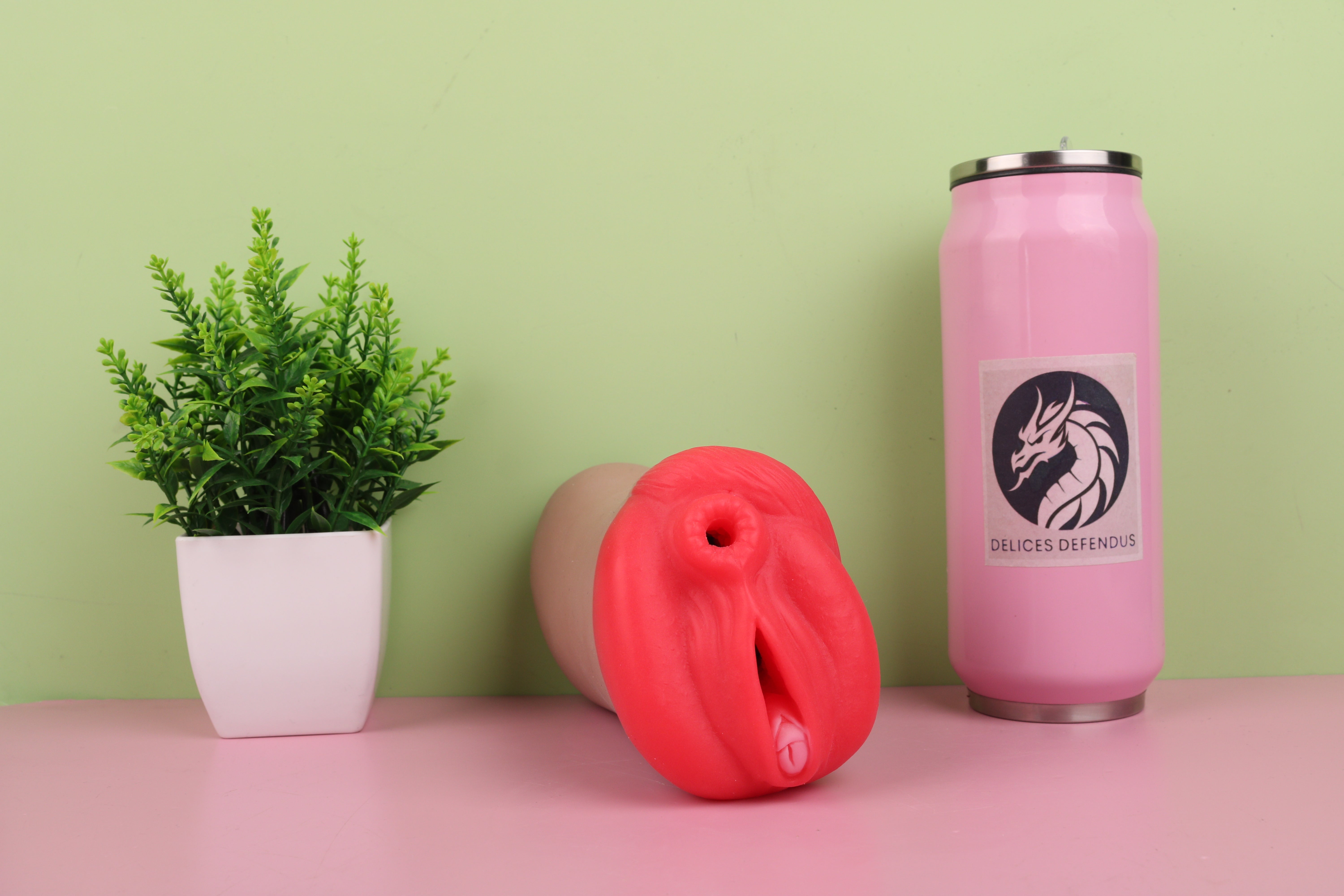 Red mare furry fantasy toy for fans searching for Bad Dragon style equine designs