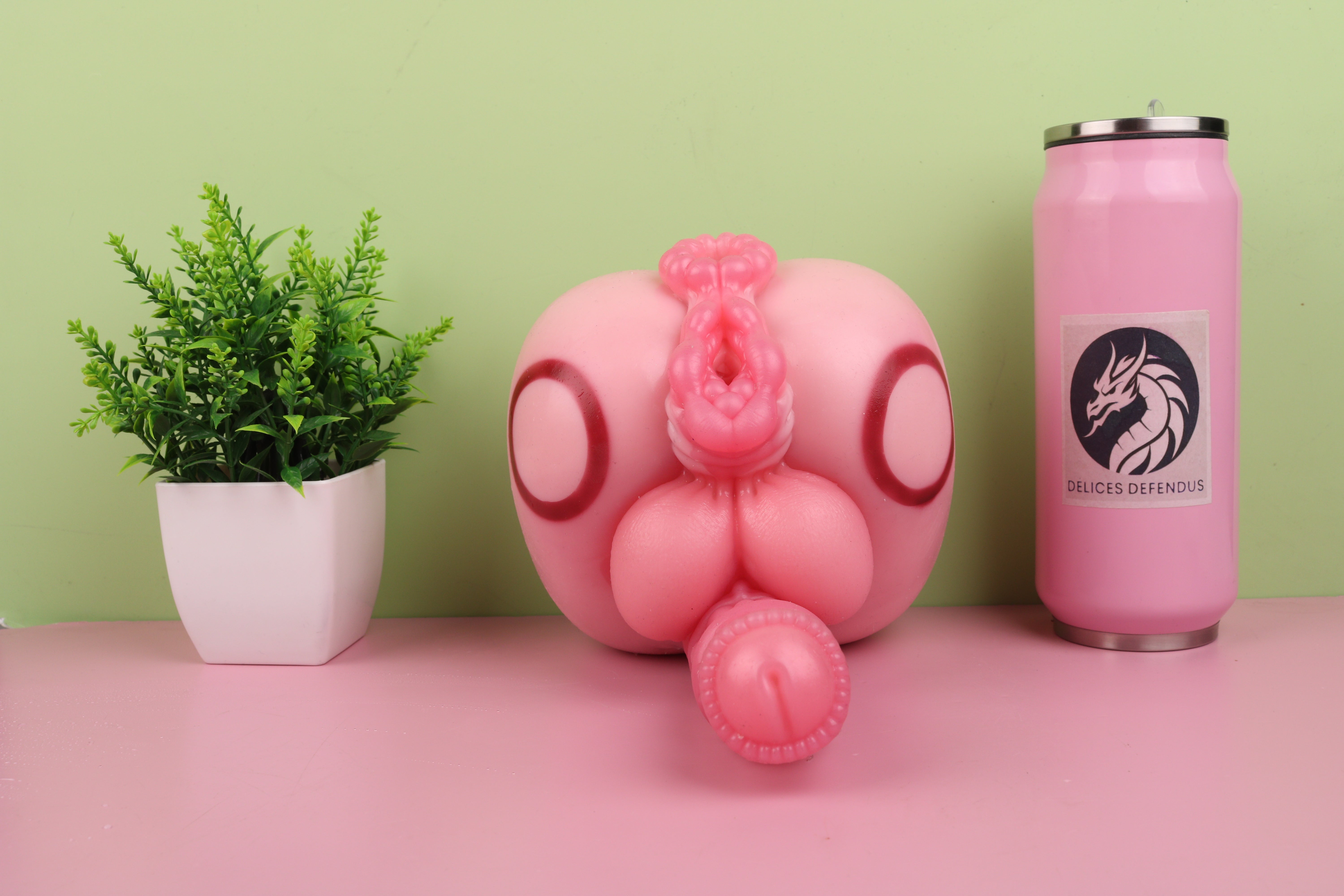 Pinkie Pie inspired furry futa fantasy sextoy for fans searching for Bad Dragon style pony toys