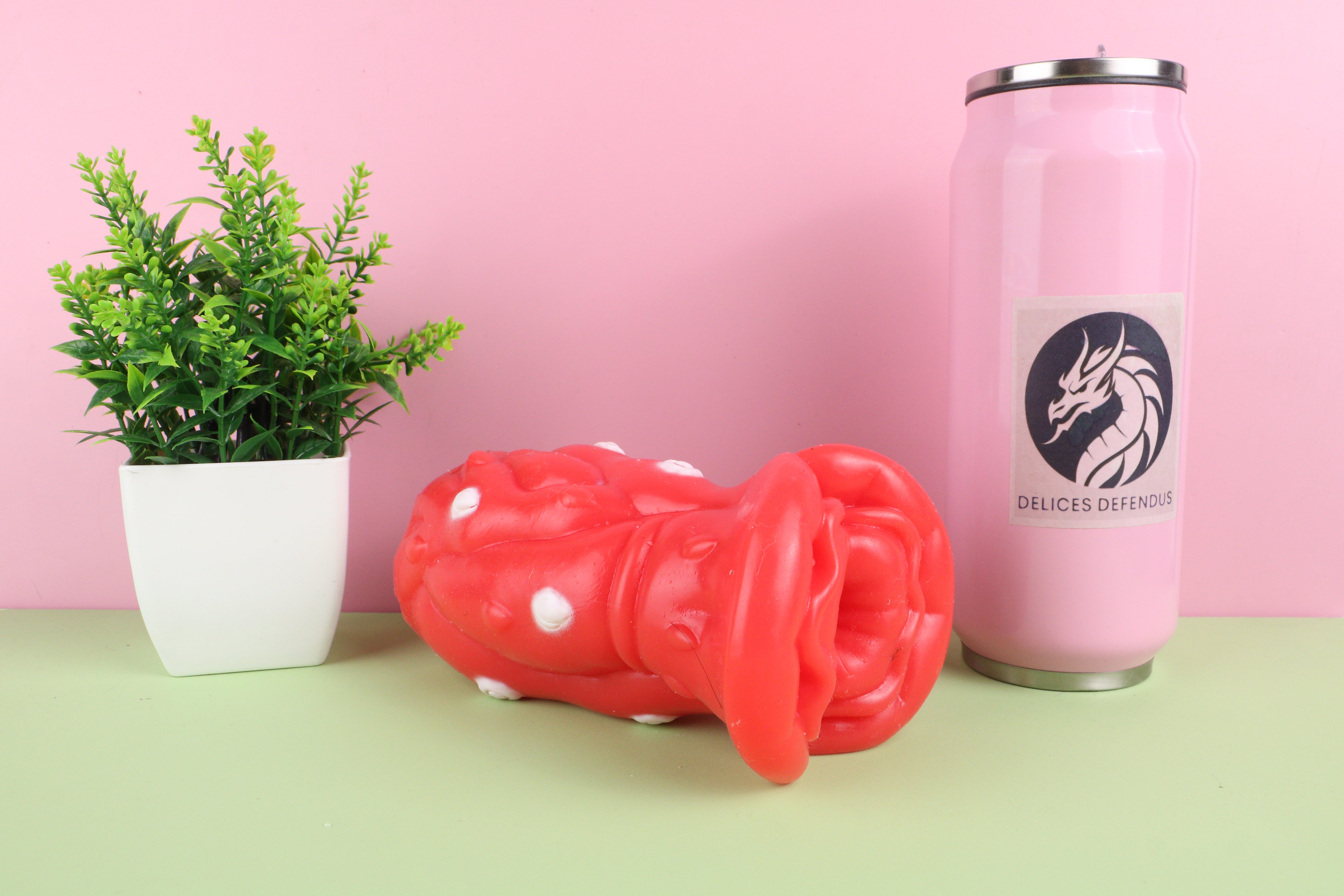 Birdo fantasy sex toy featuring a stylized creature mouth design for collectors of furry adult toys and fantasy accessories.