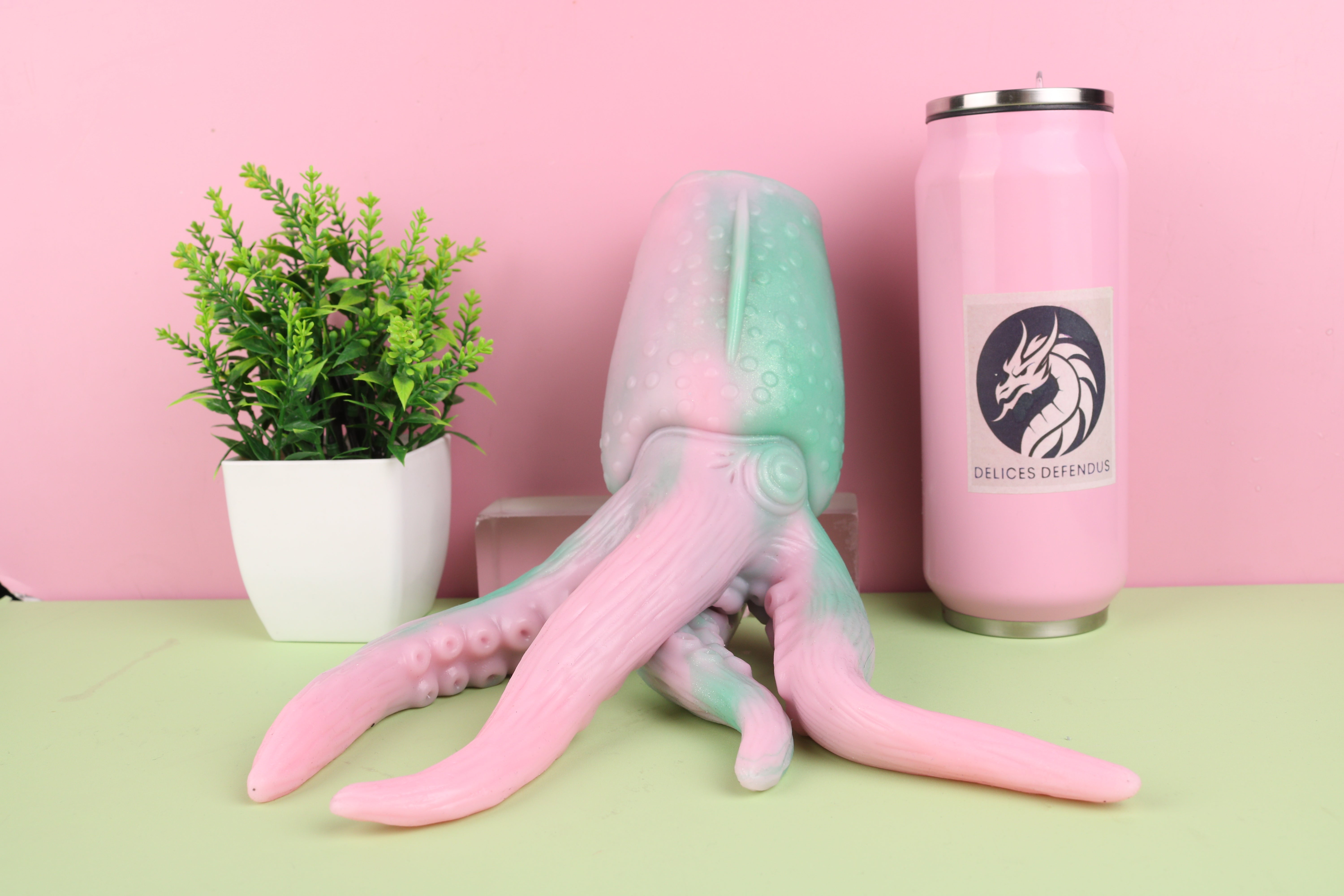 Cosmic octopus feral toy inspired by alien creatures and deep space fantasy
