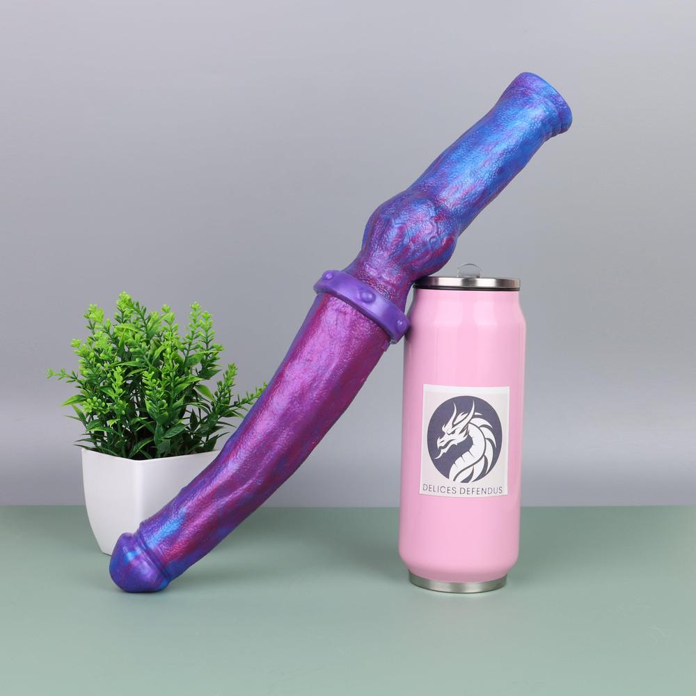 Delices Défendus fantasy dildo modeled after a tiger alpha – perfect for deep yiff action, bestial domination and feral hentai penetration