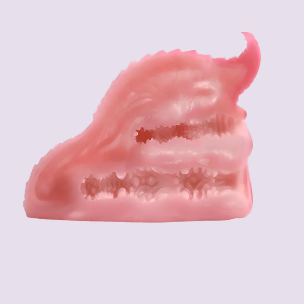 Thick anthro dragon sexdoll with realistic vaginal and anal holes – bestiality-inspired furry toy for fans of creampie scenes, fantasy yiff and deep dragon penetration