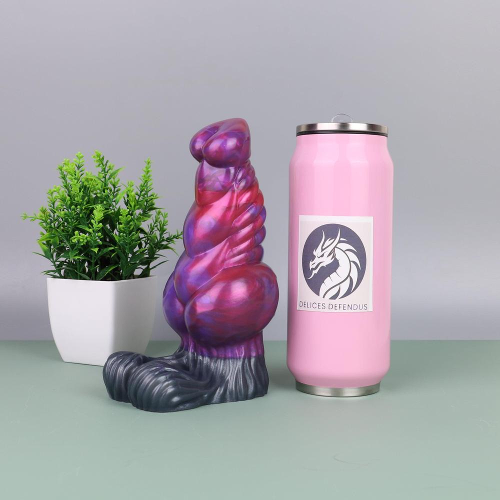Fantasy dragon penis sheath in textured silicone – furry cock sleeve designed for yiff hentai, bestiality fantasies and intense stimulation with a feral look
