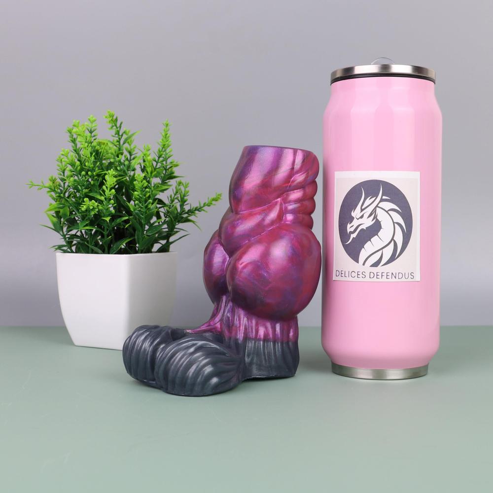 Furry dragon cock sheath inspired by a dominant anthro dragoness – thick textured sleeve for yiff fantasies, bestiality transformation and deep penetration play