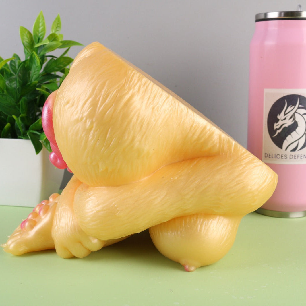 Fantasy furry sextoy Rouge the Bat from Sonic, hentai yiff furry porn fleshlight onahole masturbator with realistic vaginal textures for bestiality roleplay and immersive anthro furry porn experiences