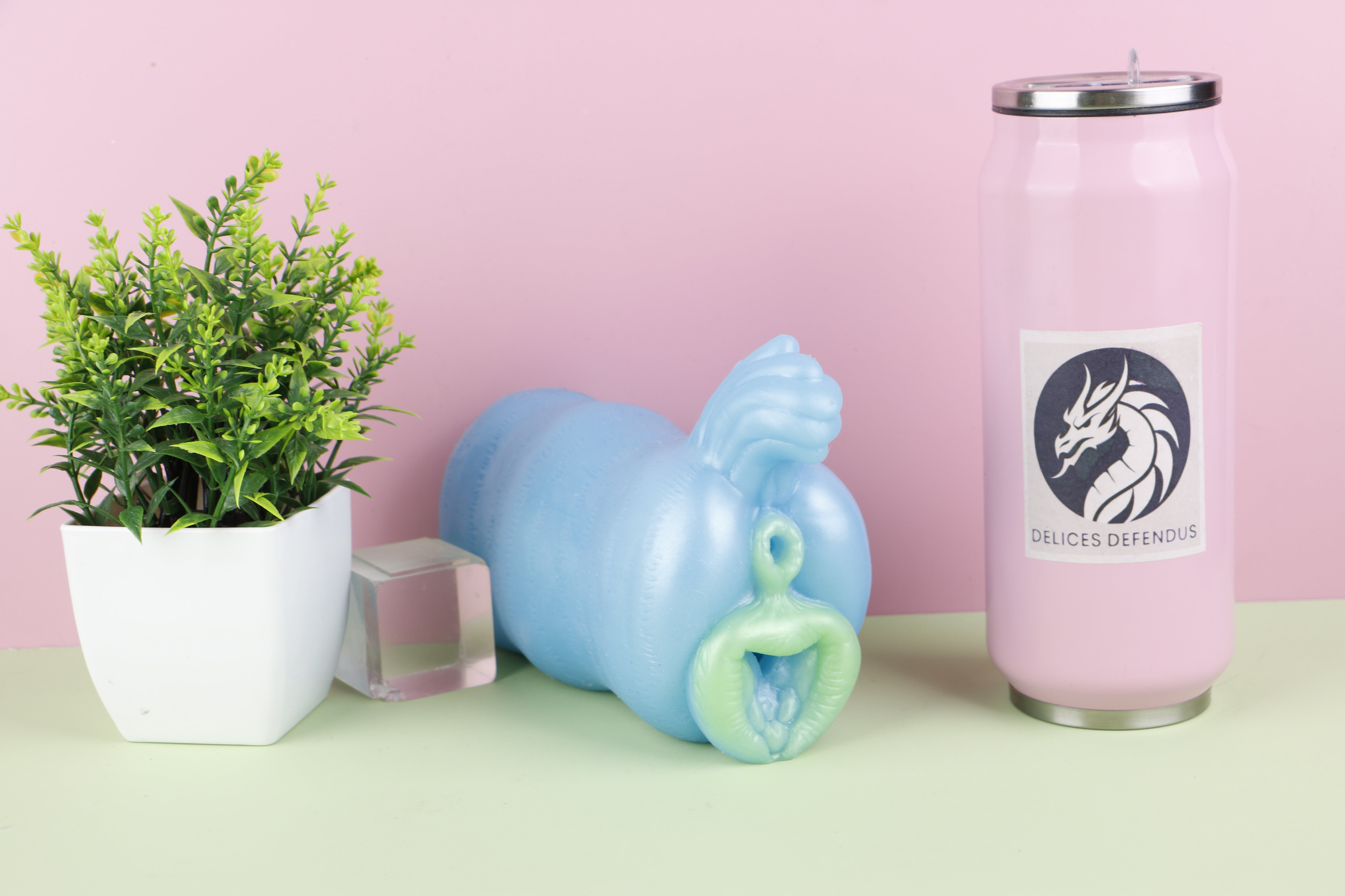 Fantasy unicorn sextoy Luna, furry masturbator and silicone fantasy sex toy featuring a detailed unicorn design
