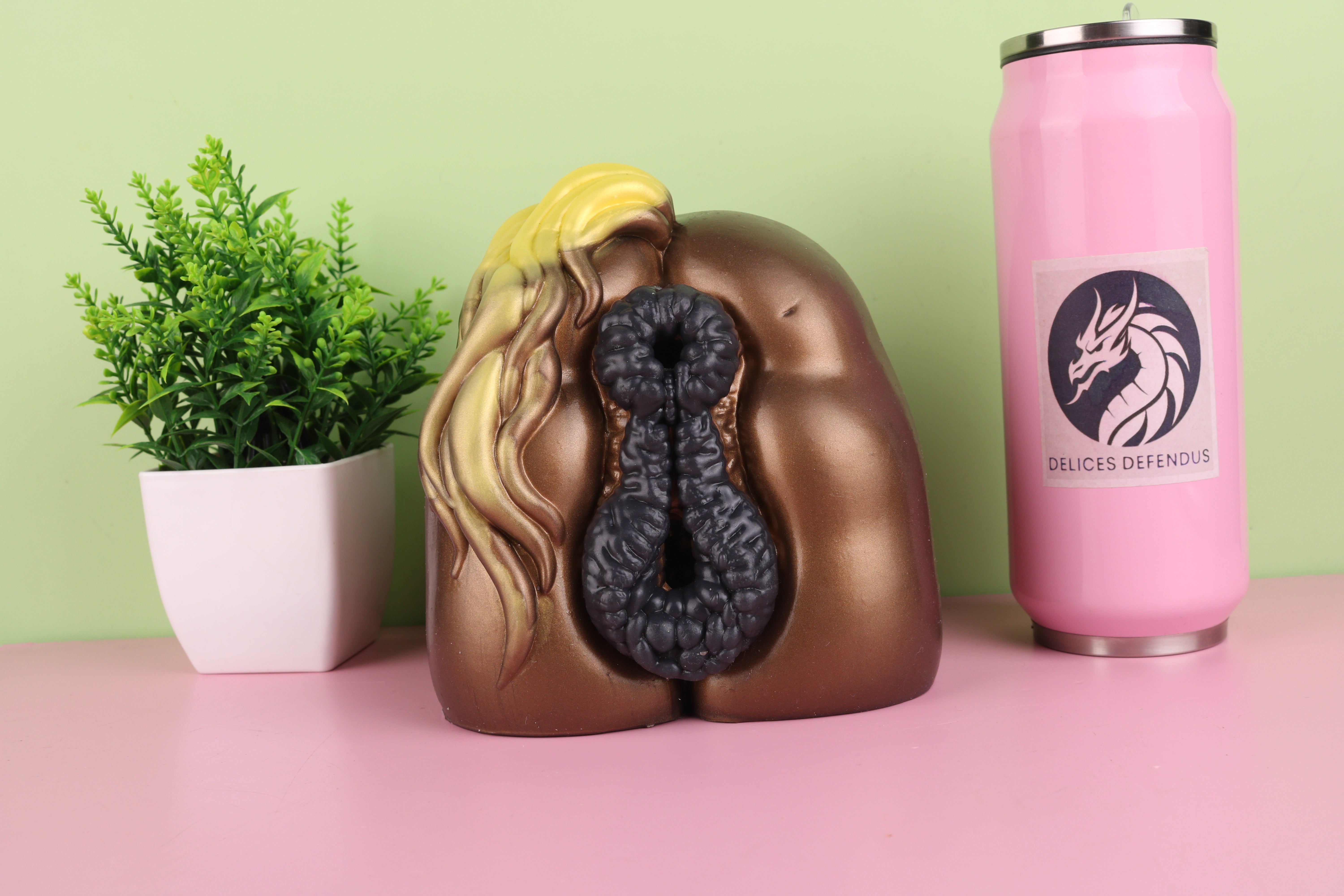 Feral mare buttock furry sextoy, fantasy equine mare toy for adults