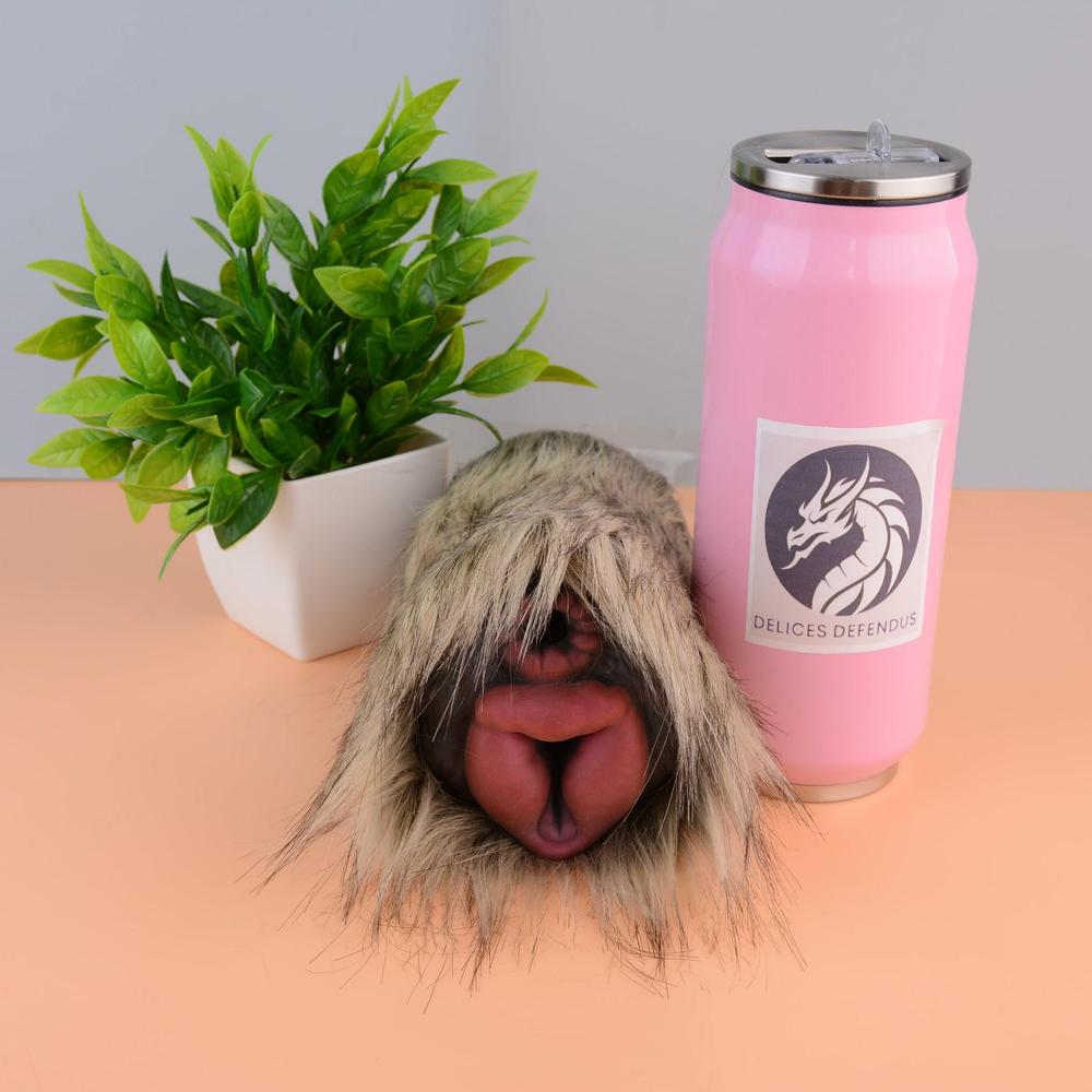 Fleshlight inspired by Roxy the anthro dog – dual-hole toy with tight anal ponut and soft pussy for furry porn fans, creampie fantasies and feral play