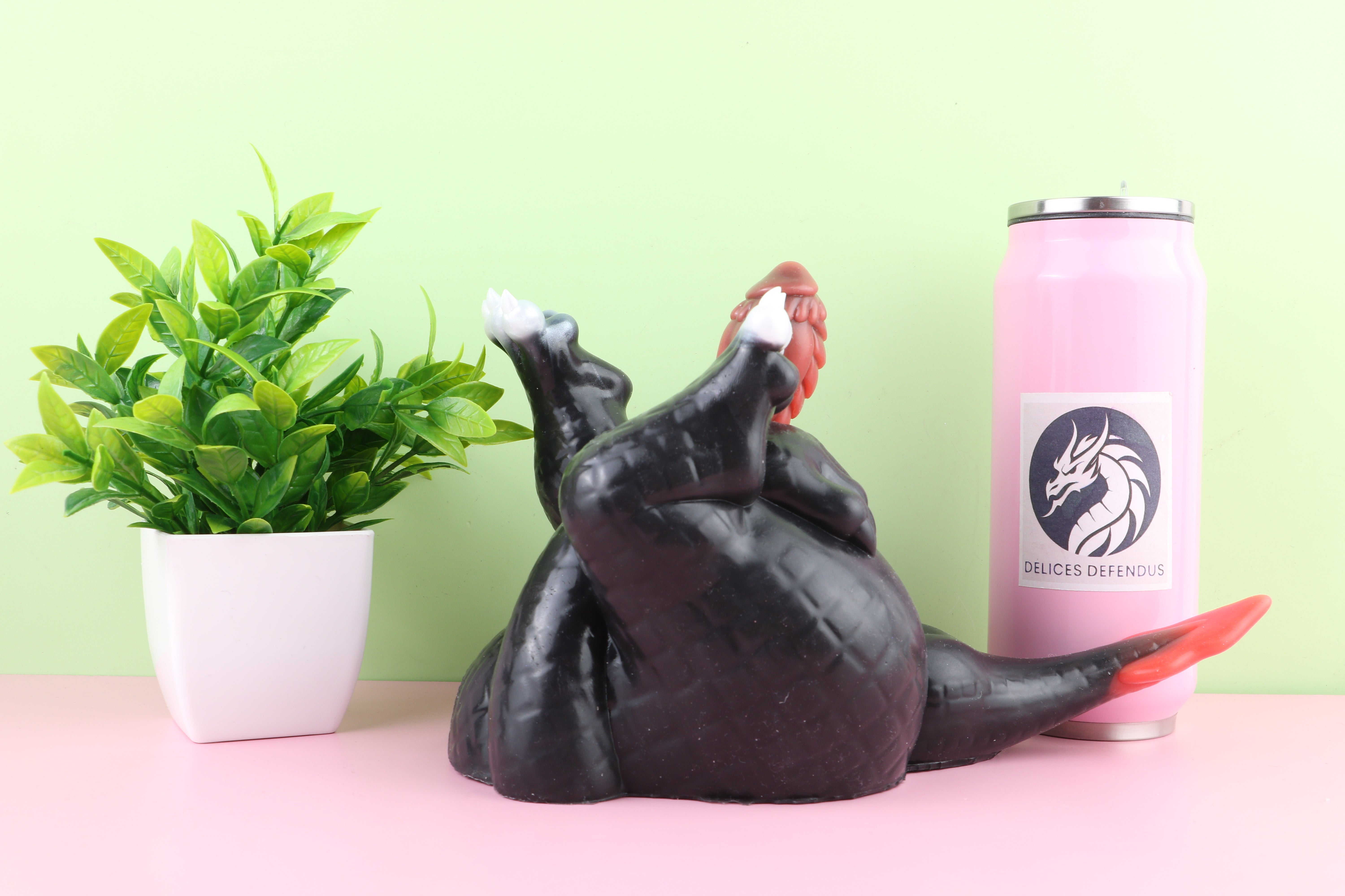 Furry Dragon Sextoy Gay Butt Fantasy Sexdoll with Scaly Textures and Incandescent Details Handmade Gay Furry Toy Dragon Masturbator for Erotic Adventures