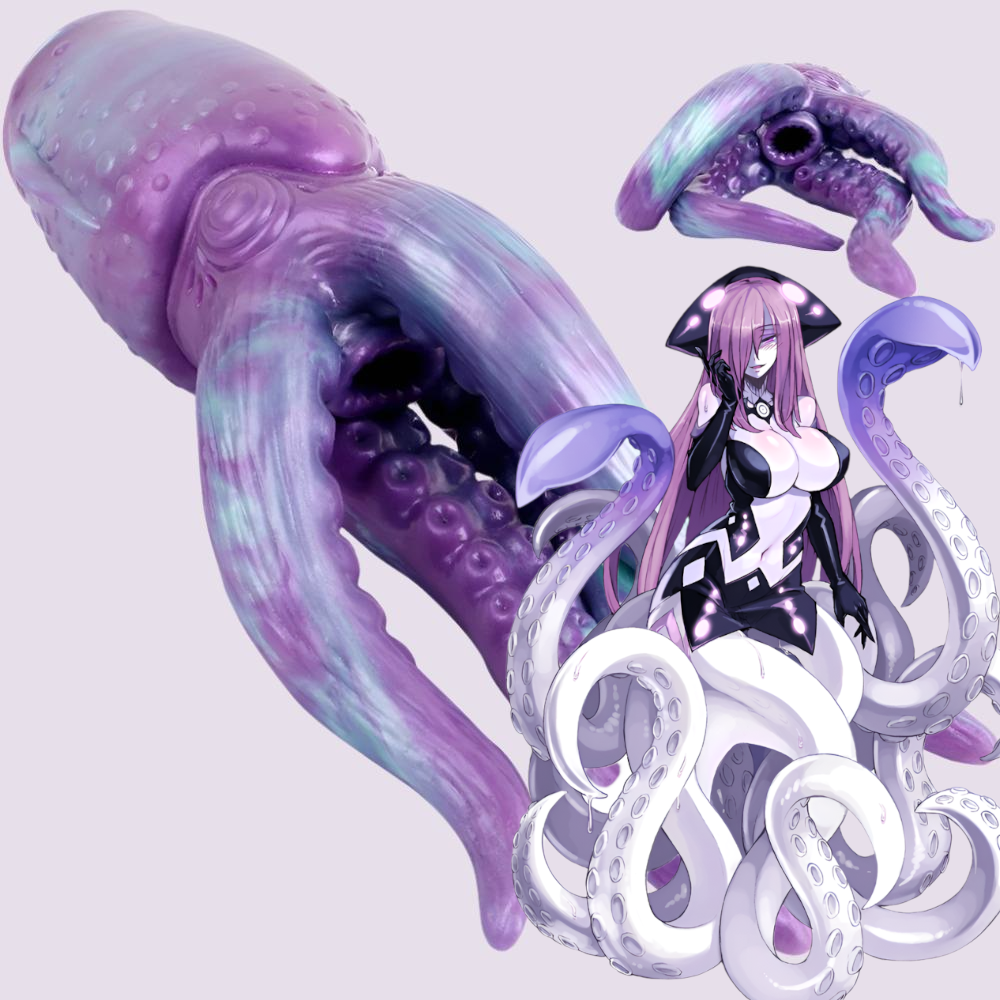 Furry Fleshlight Fantasy Masturbator Animal Stroker Feral with a tentacle queen design, featuring intricate textures and a unique look for yiff, hentai, feral, and bestiality enthusiasts