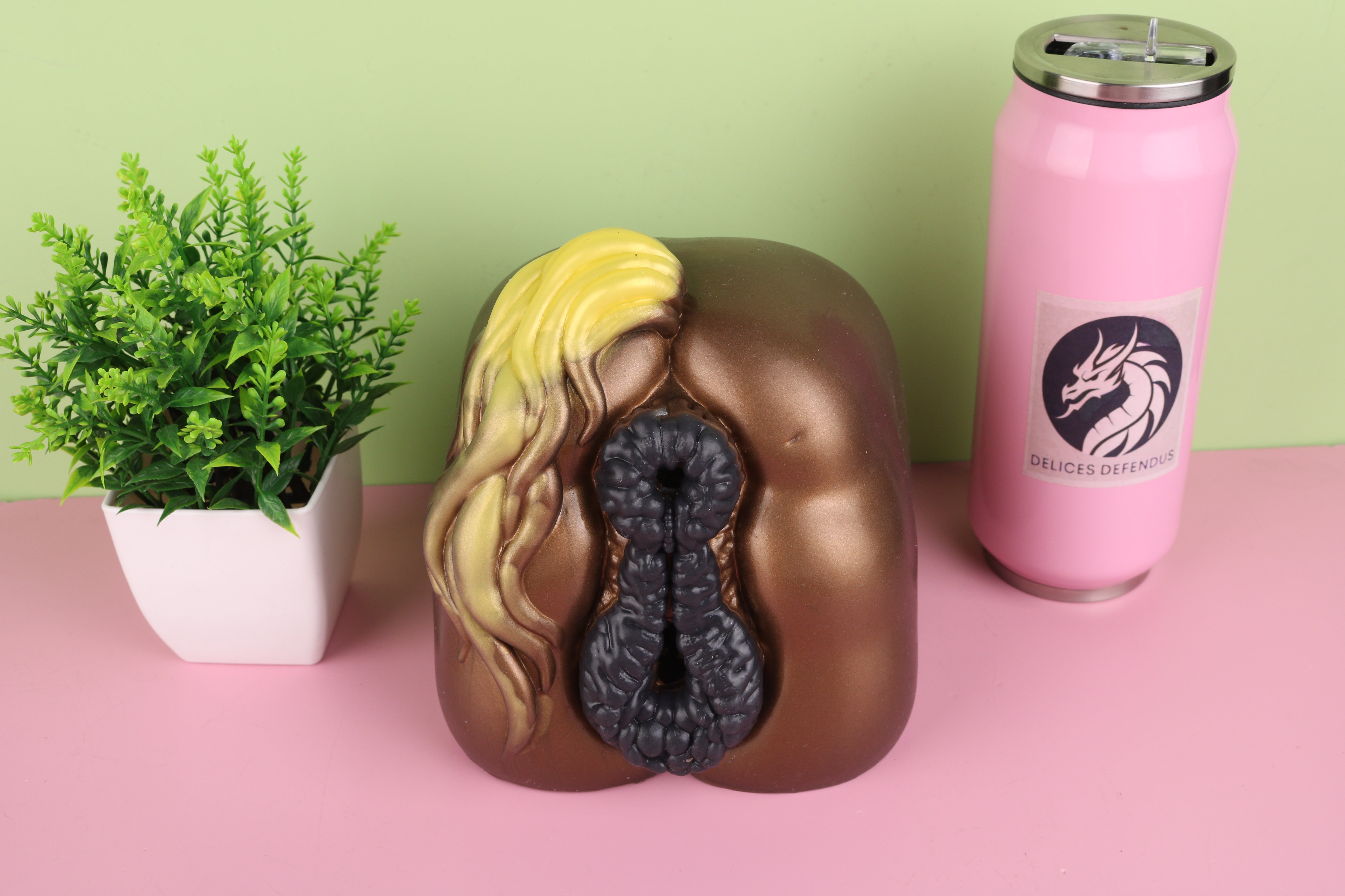 Furry fleshlight mare sextoy with feral equine buttock fantasy design