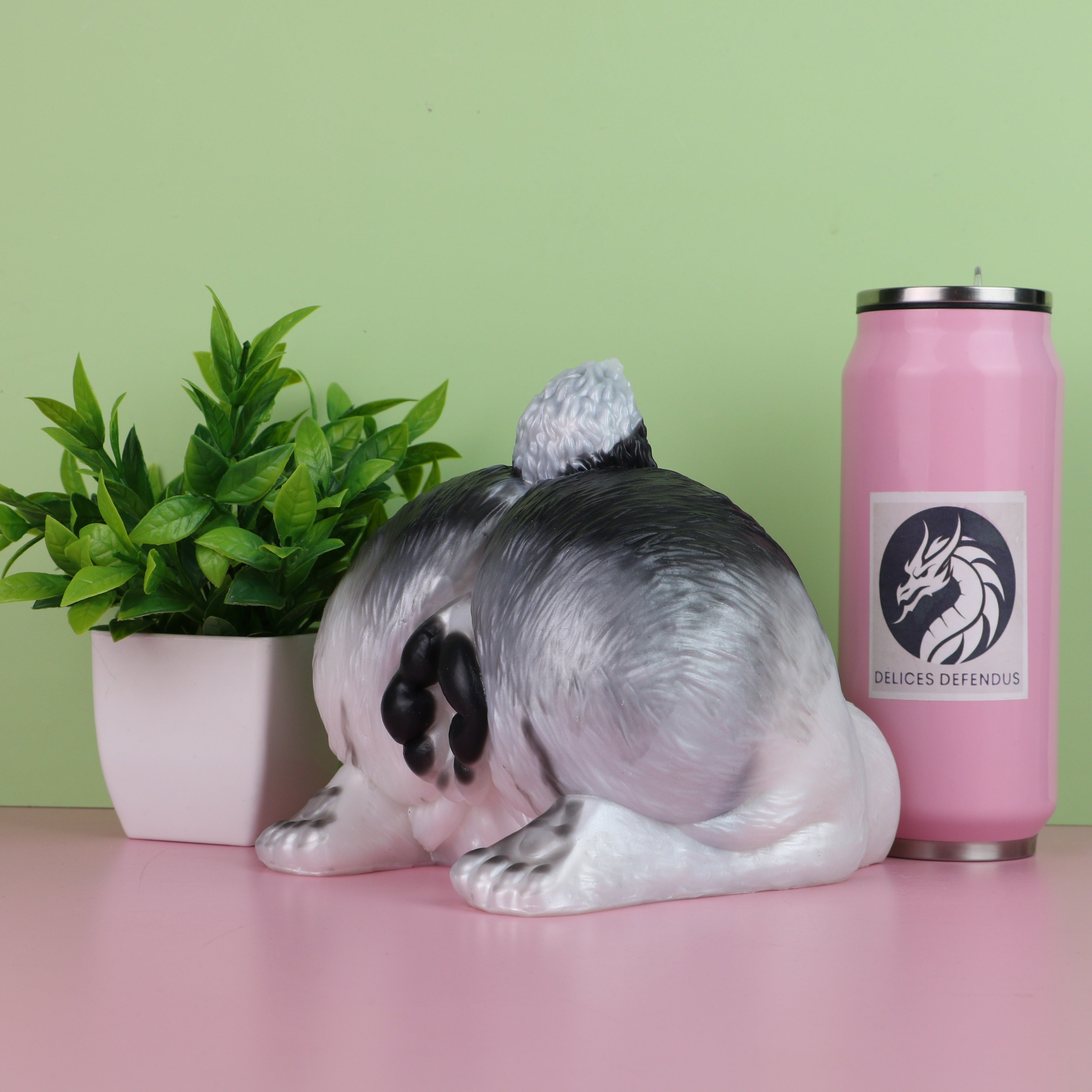 Realistic furry porn sextoy fleshlight onahole inspired by Loona from Helluva Boss, perfect yiff toy for animal porn fantasy lovers searching furry porn masturbator toys online