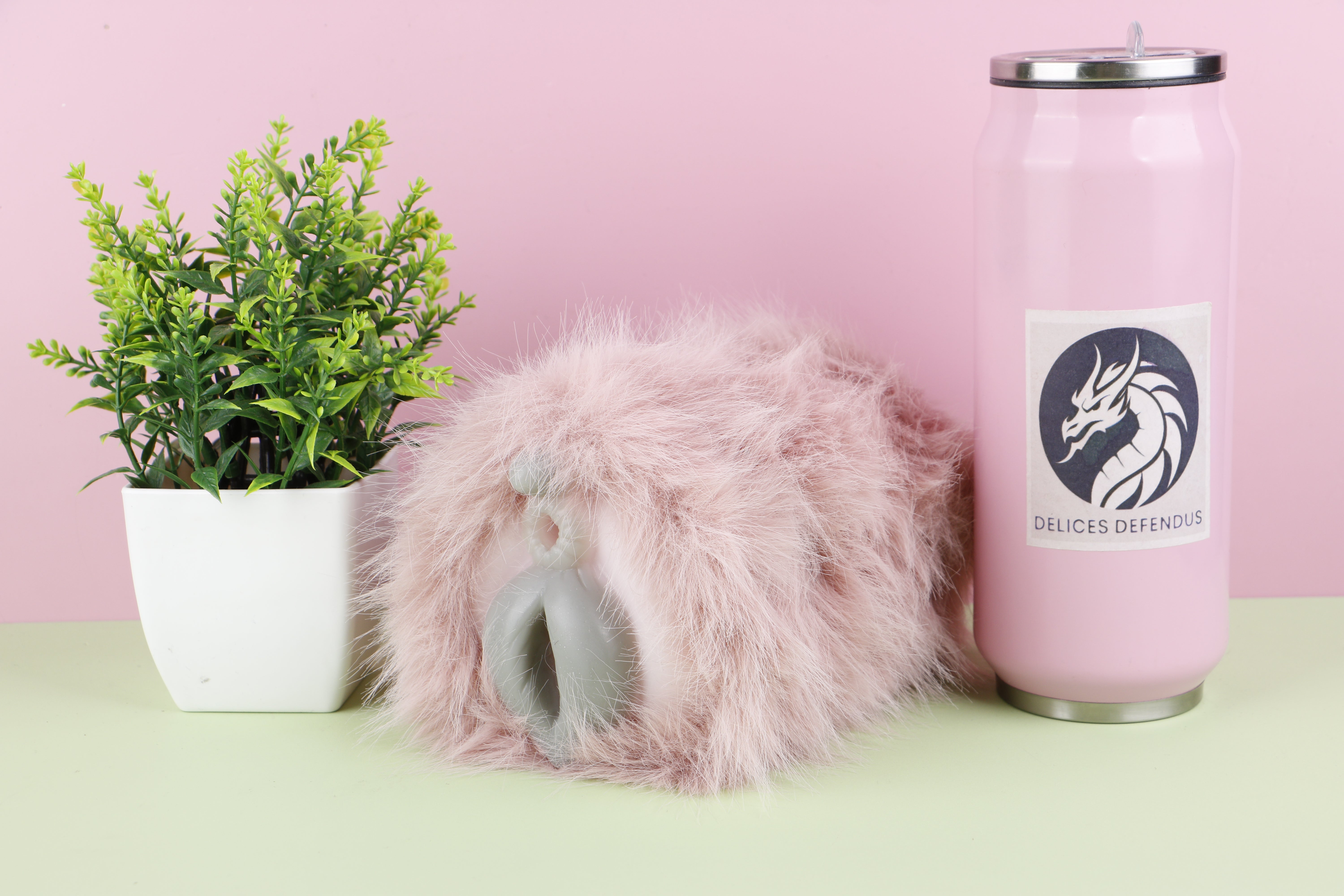 Lily furry sex toy, pig-inspired masturbator with a detailed fantasy anthropomorphic design