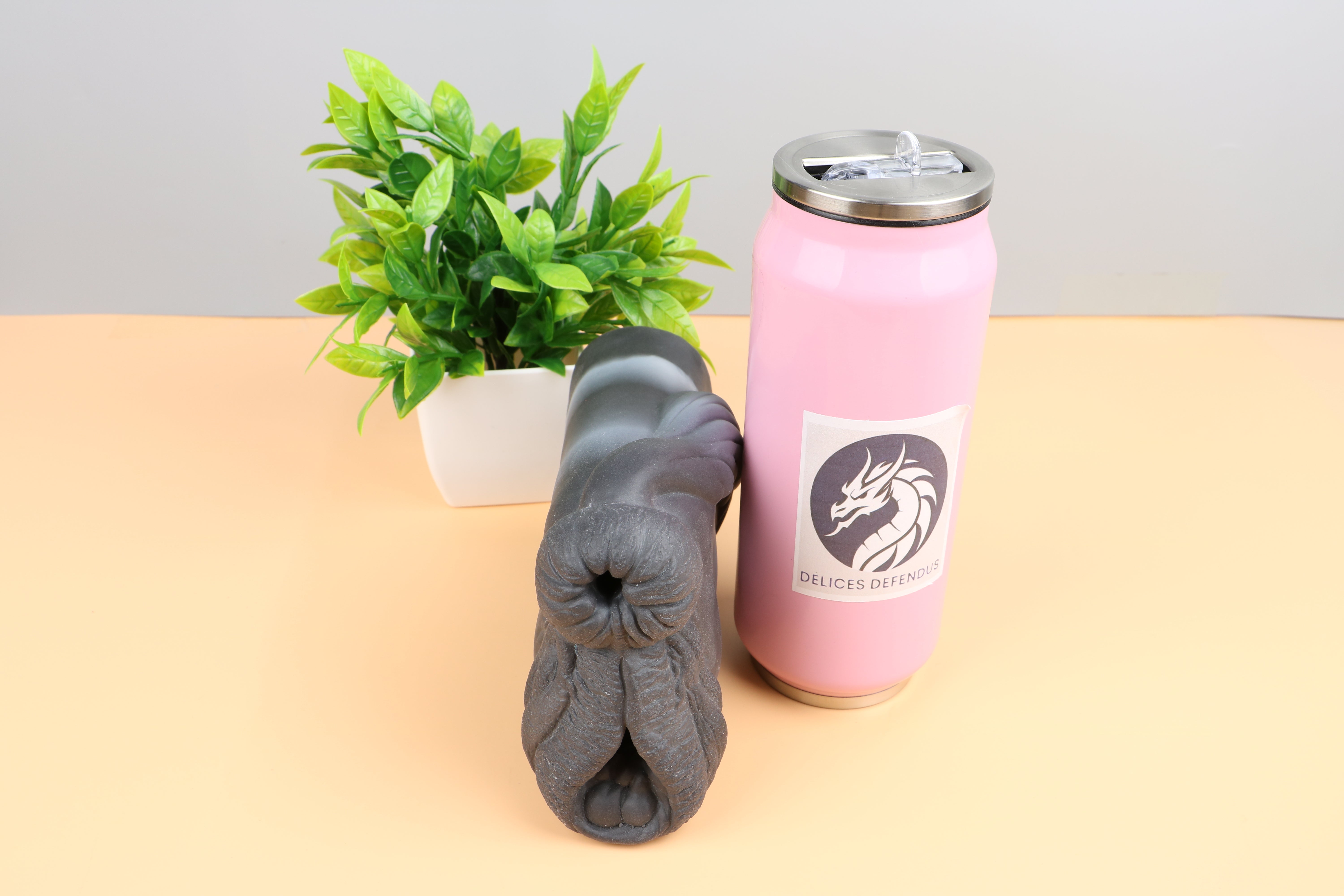 Fantasy furry fleshlight modeled after Zecora with soft vaginal opening and thick anal ponut – ideal for MLP feral porn fans and bestiality toy users