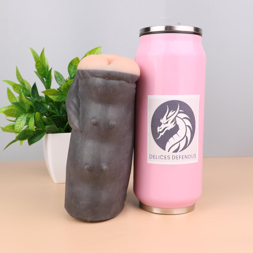 Furry porn giraffe fleshlight with lifelike anal and vaginal textures, bestiality-themed sextoy for feral roleplay fantasies