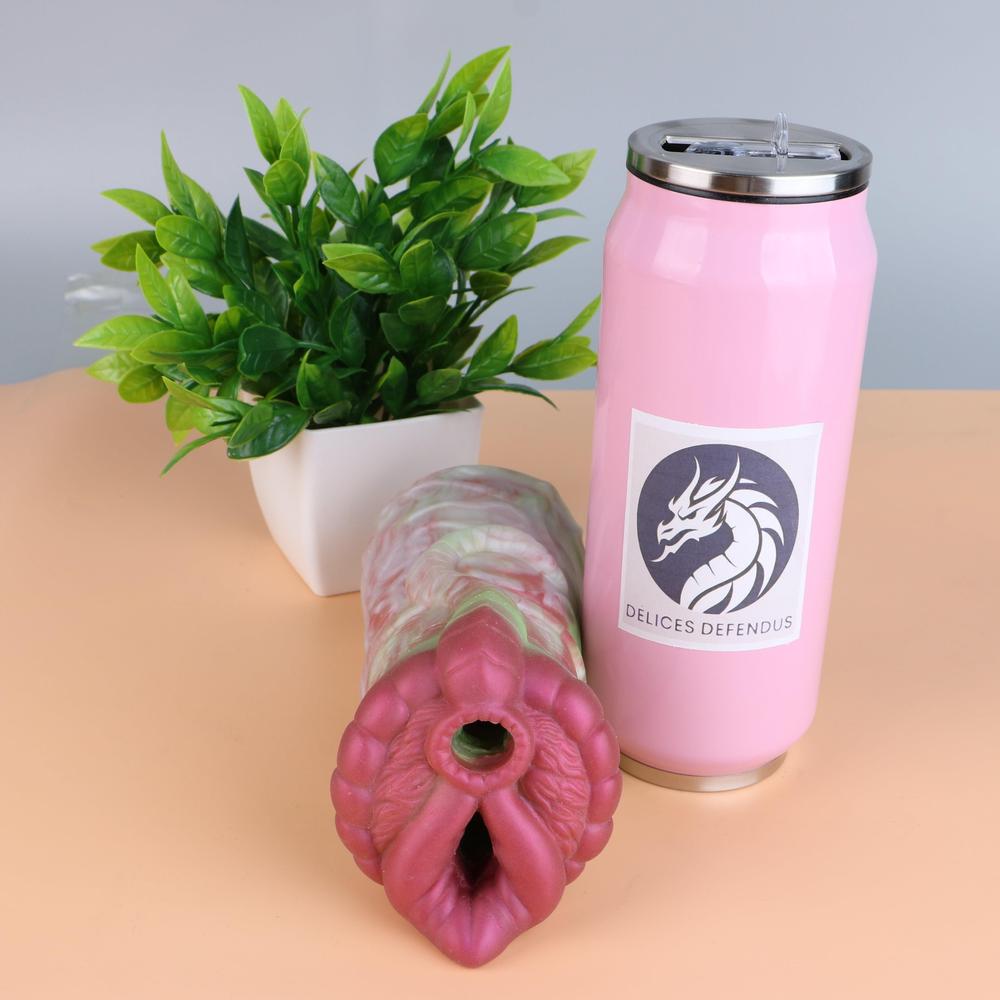 guardian of the woods sylvaine furry fantasy sextoy dual entry masturbator realistic silicone onahole vaginal and anal holes bestiality yiff porn forest themed furry porn toy fantasy sex toy with deep textures feral kink animal fantasy fetish dildo