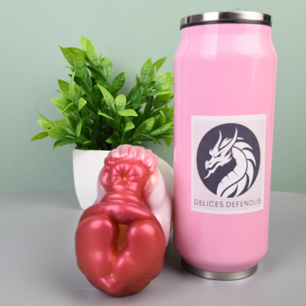 Kindred anthro furry masturbator toy designed as a realistic onahole fleshlight inspired by League of Legends furry porn, yiff and bestiality fantasies, featuring ultra-detailed textures and tight tunnels for fantasy sex lovers obsessed with Kindred yiff, anthro domination and feral pleasure