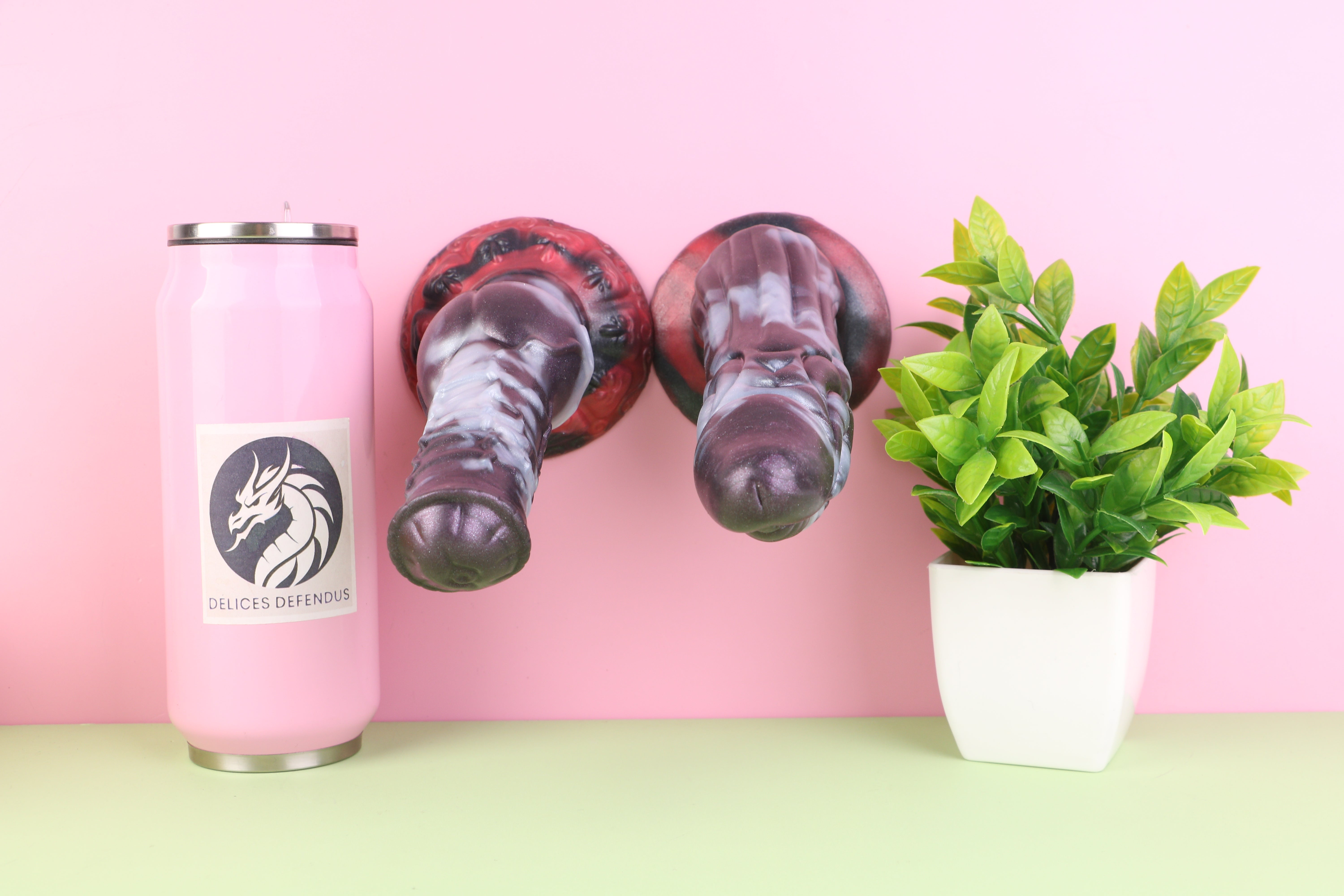 Large Furry Fox Knot Dildo Silicone – Anthro Canine Style Fantasy Toy with Thick Knot, Realistic Texture and Strong Suction Cup for Knot Lovers