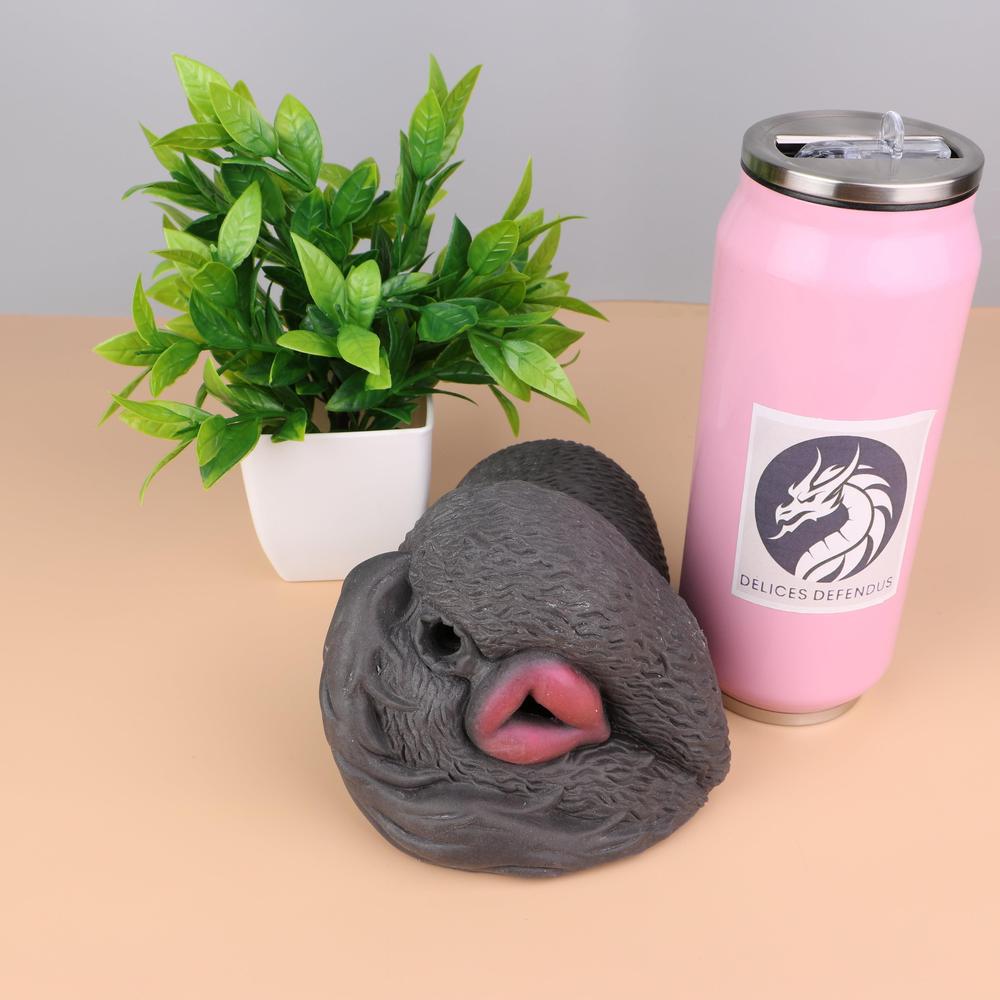 Fleshlight shaped like Loona’s pussy from Helluva Boss – bestial wolf girl sex toy with ultra realistic vulva and inner tunnel for yiff lovers