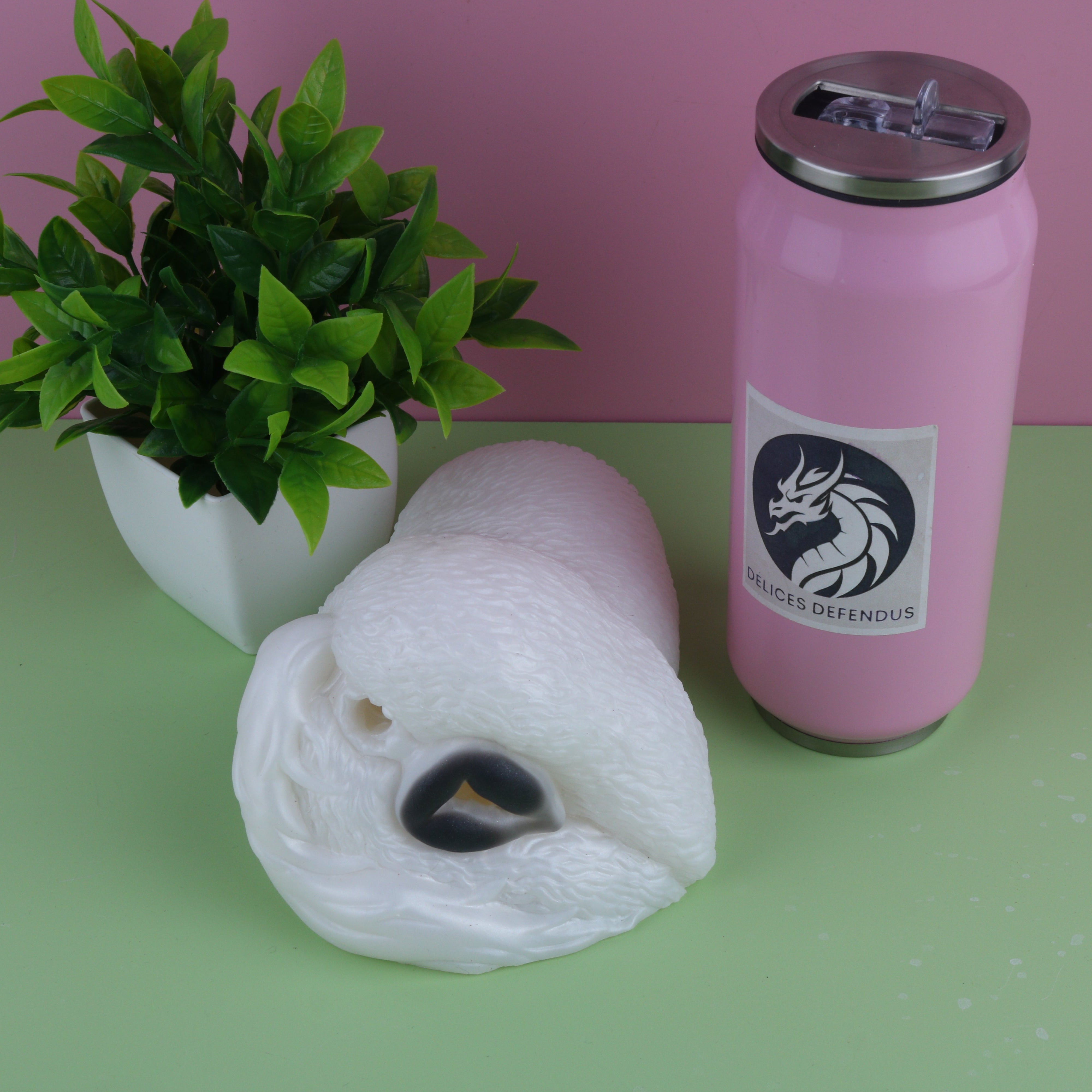 Loona furry porn anthro sextoy, hentai inspired pussy fleshlight with wild textures, perfect for yiff fantasies and Helluva Boss furry porn lovers