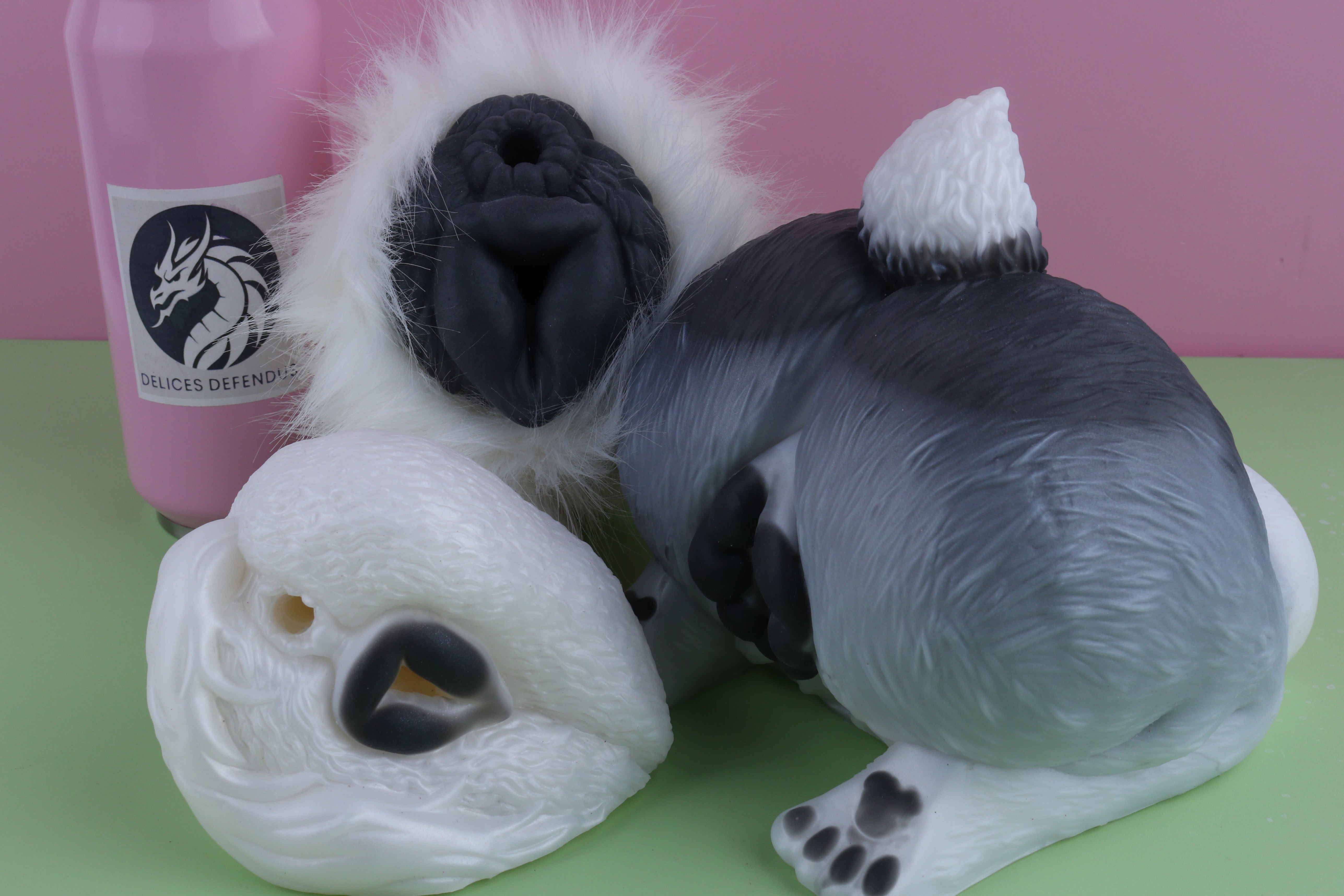 Loona furry sextoy with realistic anthro pussy, Helluva Boss hentai porn masturbator for yiff fantasy roleplay and extreme furry masturbation.