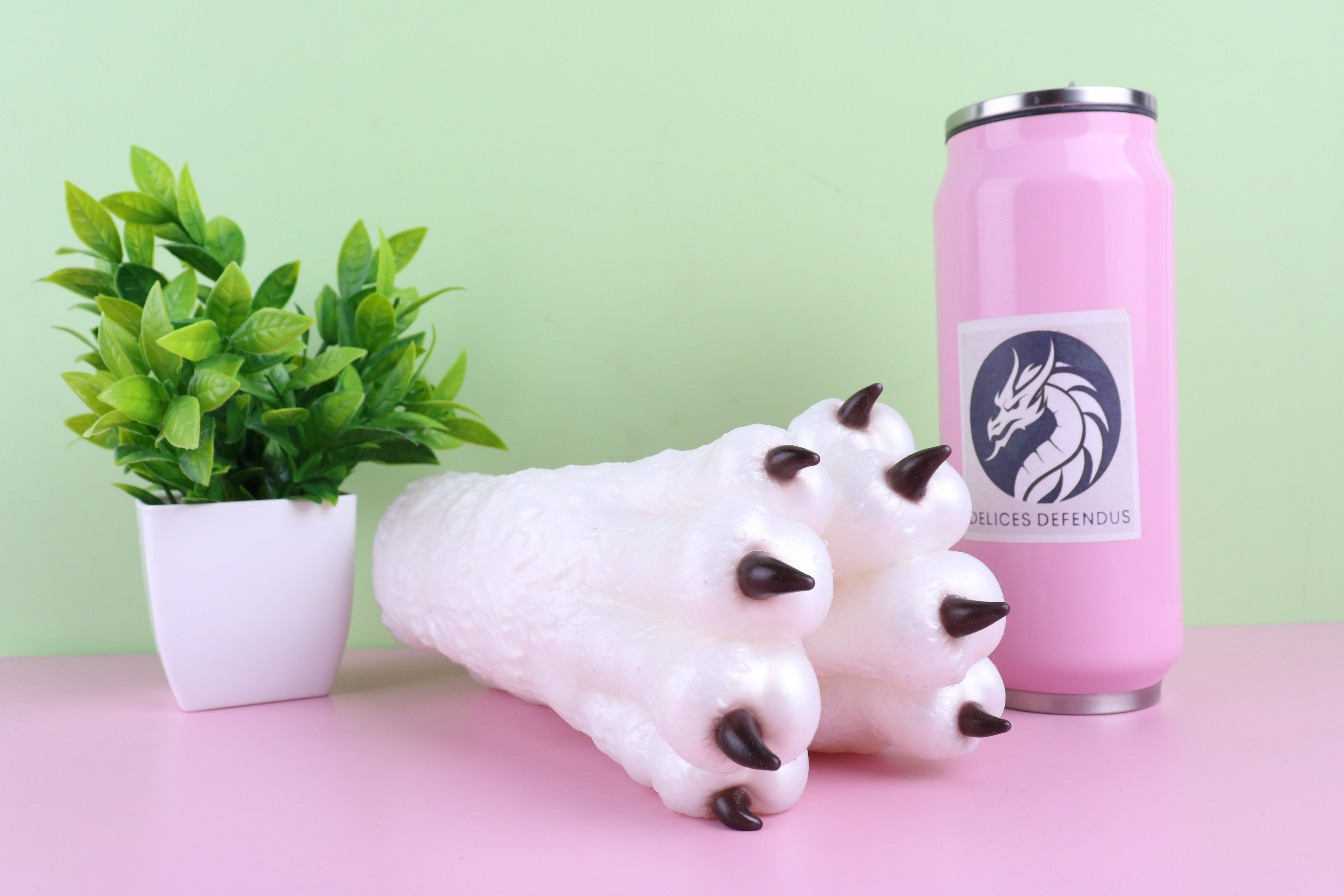 Naughty Loona hellhound from Helluva Boss furry foot fetish toy ideal for footjob fantasies and sensual adventures