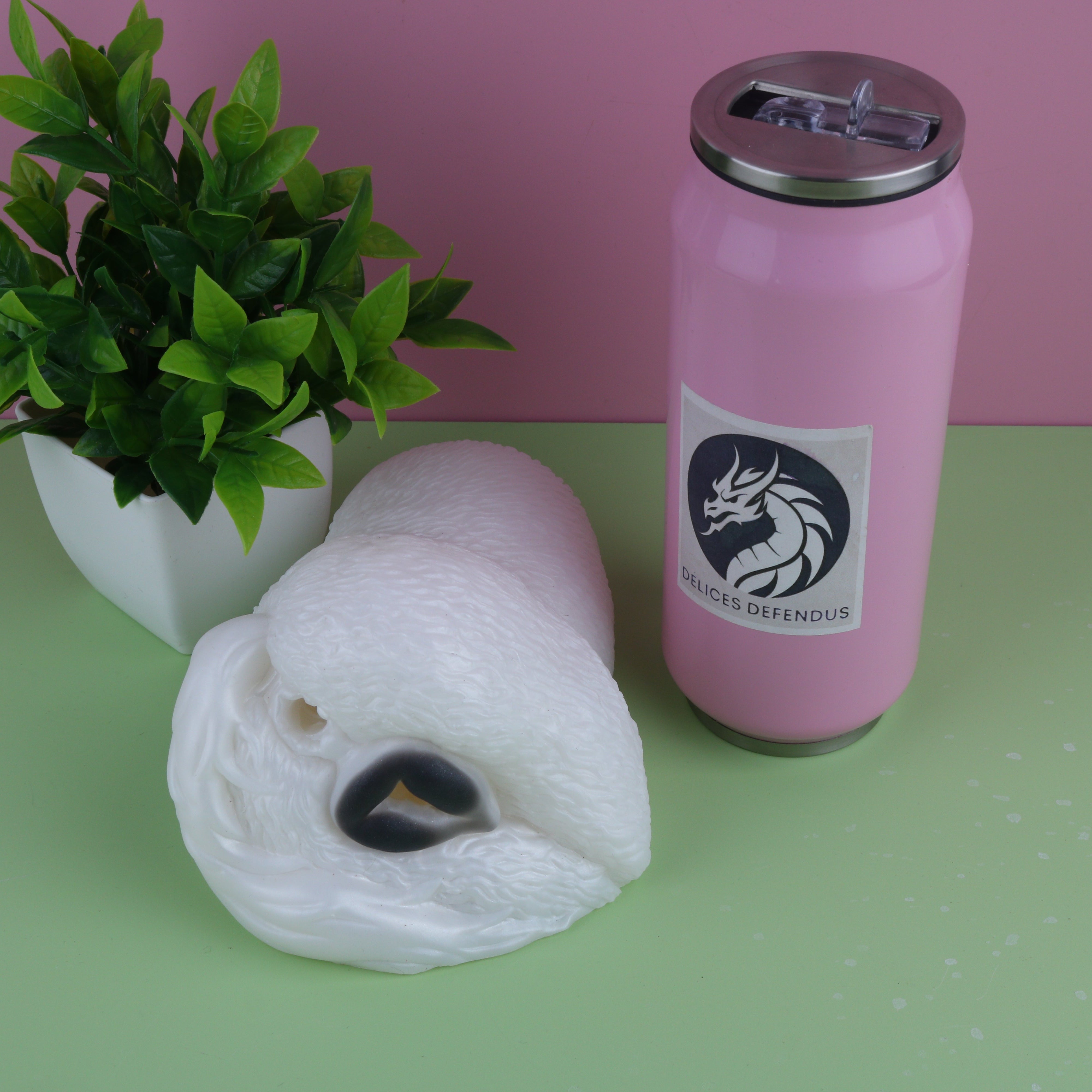 Loona hentai yiff sextoy, anthro furry porn pussy masturbator inspired by Helluva Boss, textured canal fleshlight for hardcore orgasm and fantasy immersion.