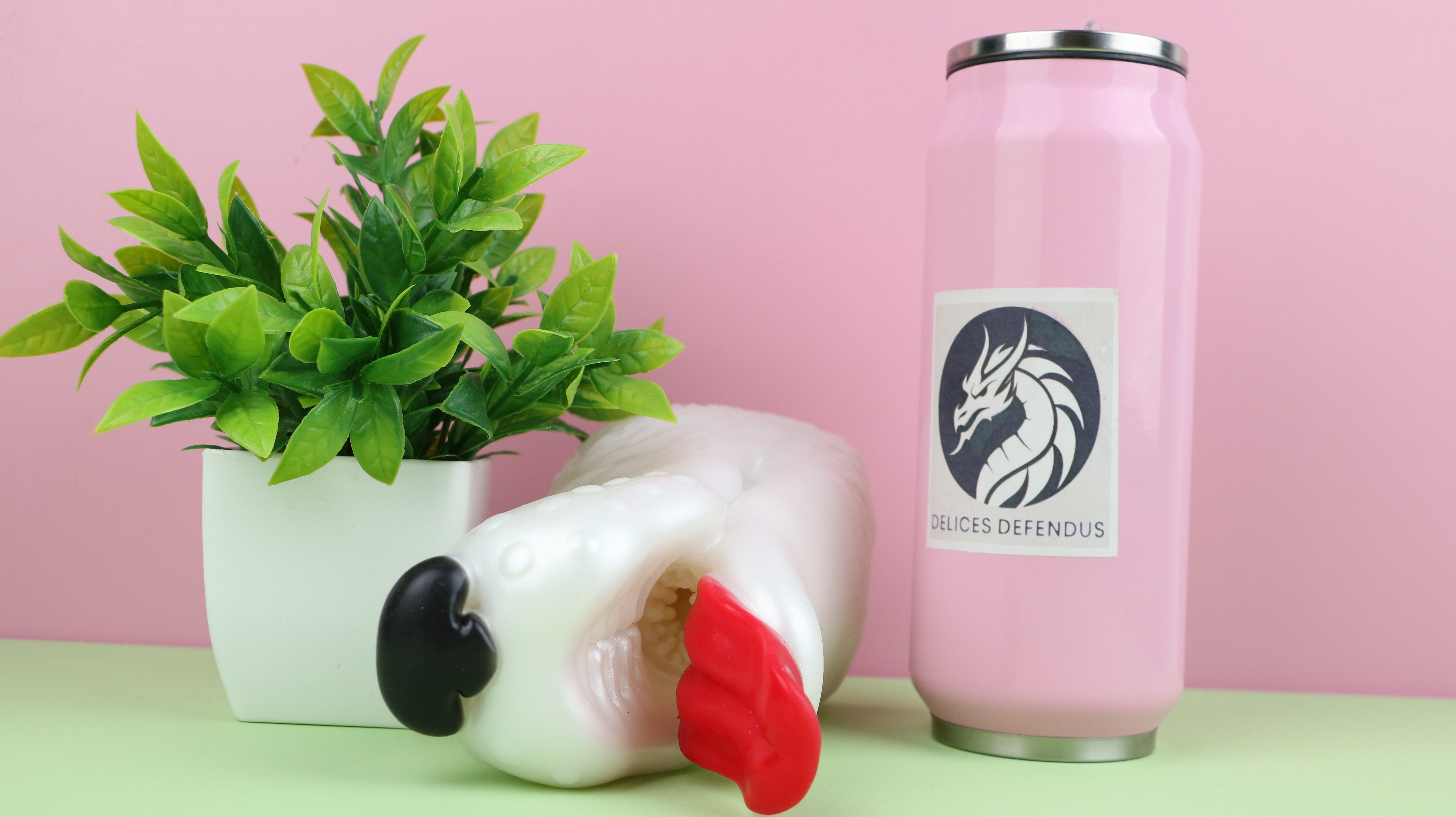 Premium Loona Pocket Pussy Furry Design Inspired by Helluva Boss Loona Toy, Featuring Realistic Wolf Mouth for Deepthroat Furry Sextoy Experience