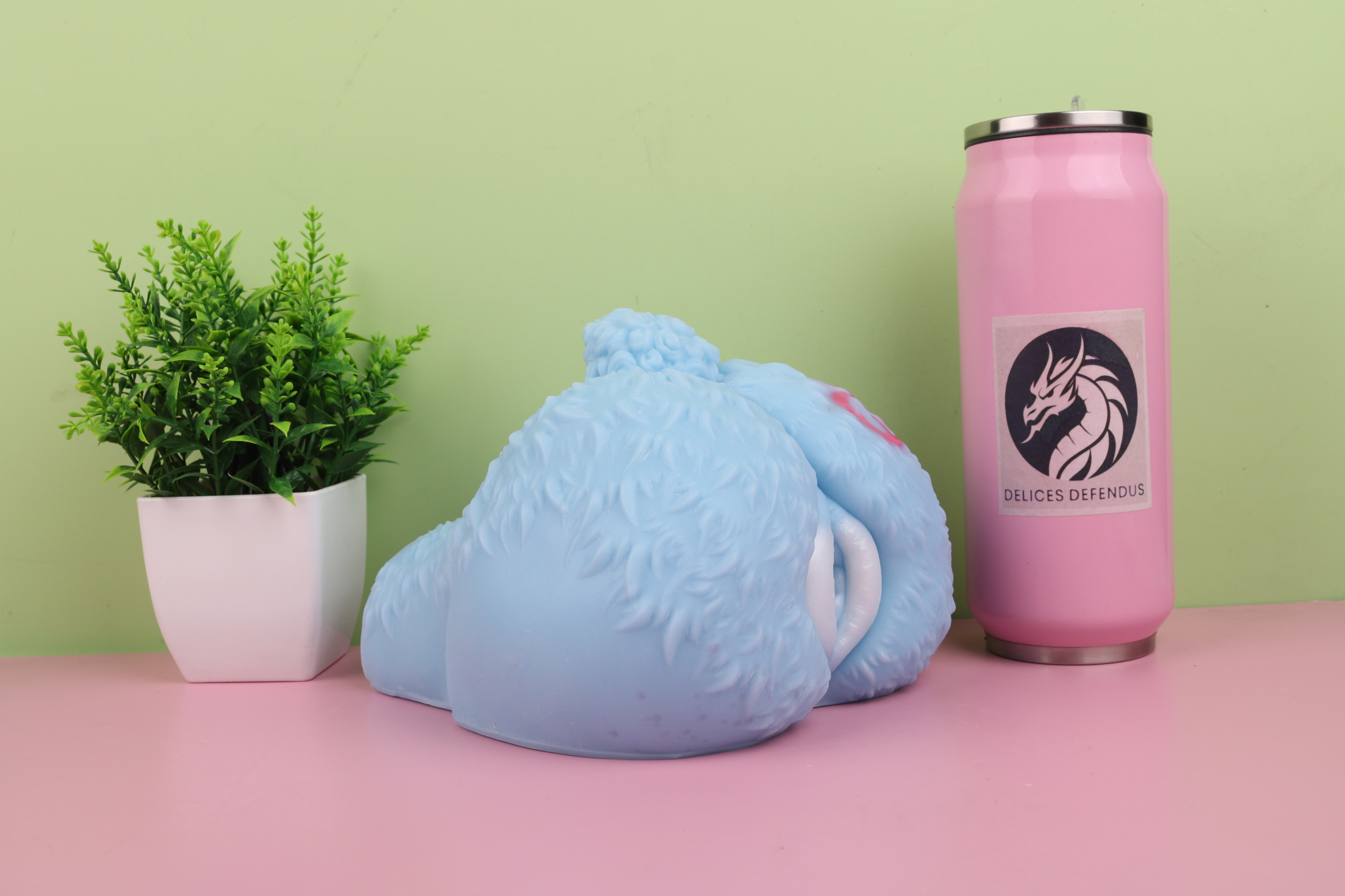 Miku inspired furry sex toy with fantasy anime styling and recognizable turquoise aesthetic