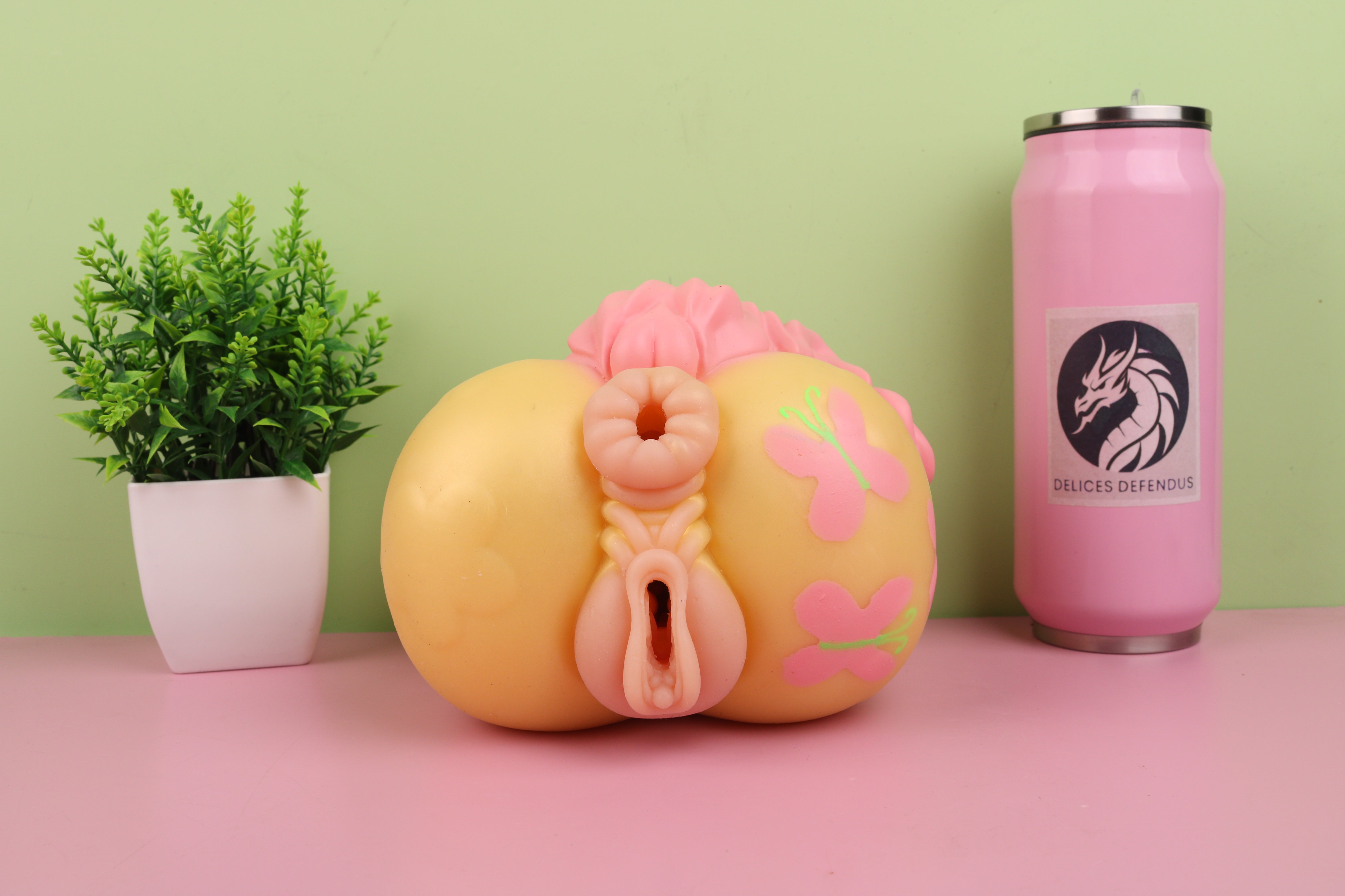 MLP Fluttershy inspired furry fleshlight, Ponut style pony masturbator and fantasy sextoy for clop and furry fans