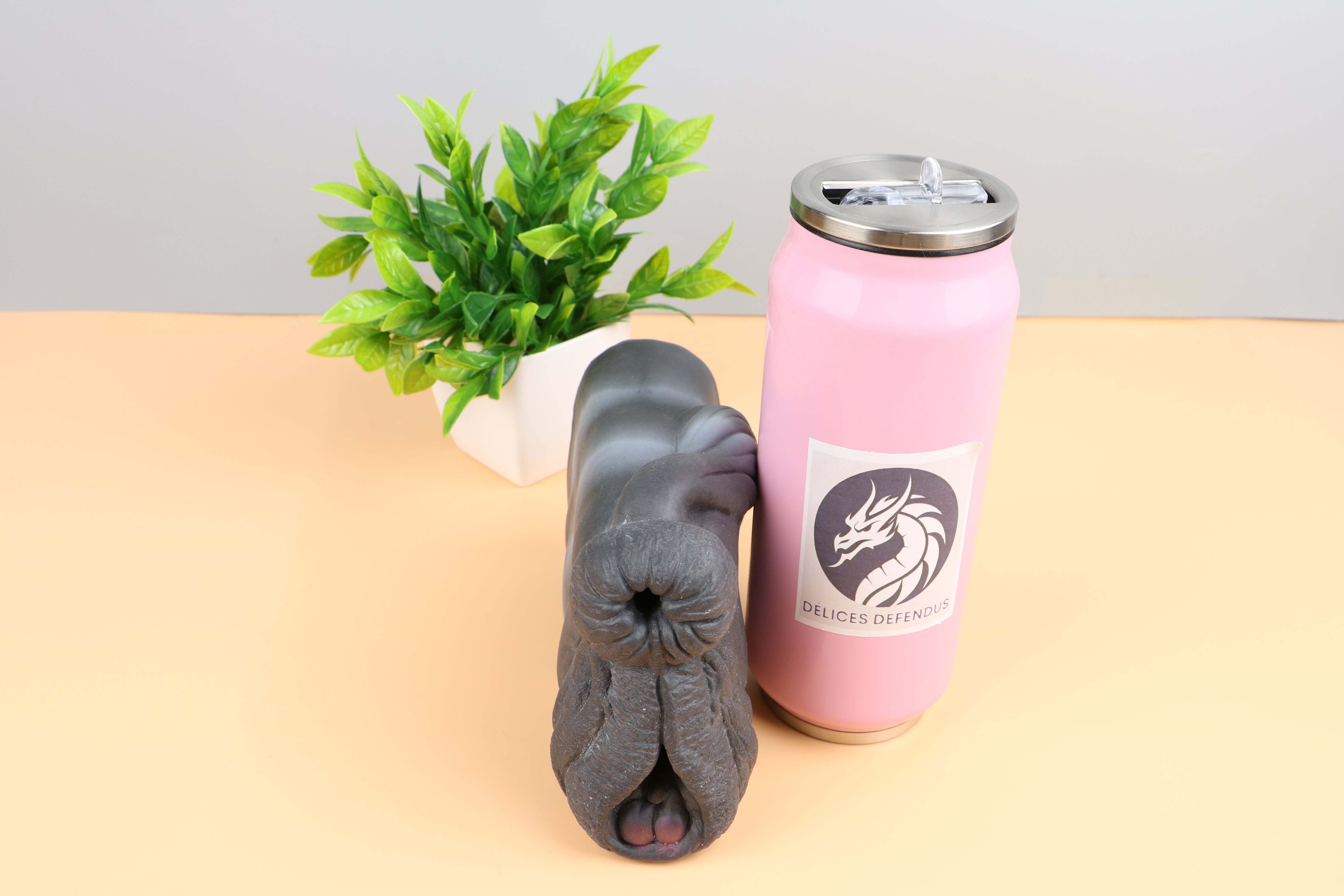 My Little Pony inspired zebra mare sex toy with dual textured tunnels – Zecora-style furry fleshlight made for feral and anthro fetish fans