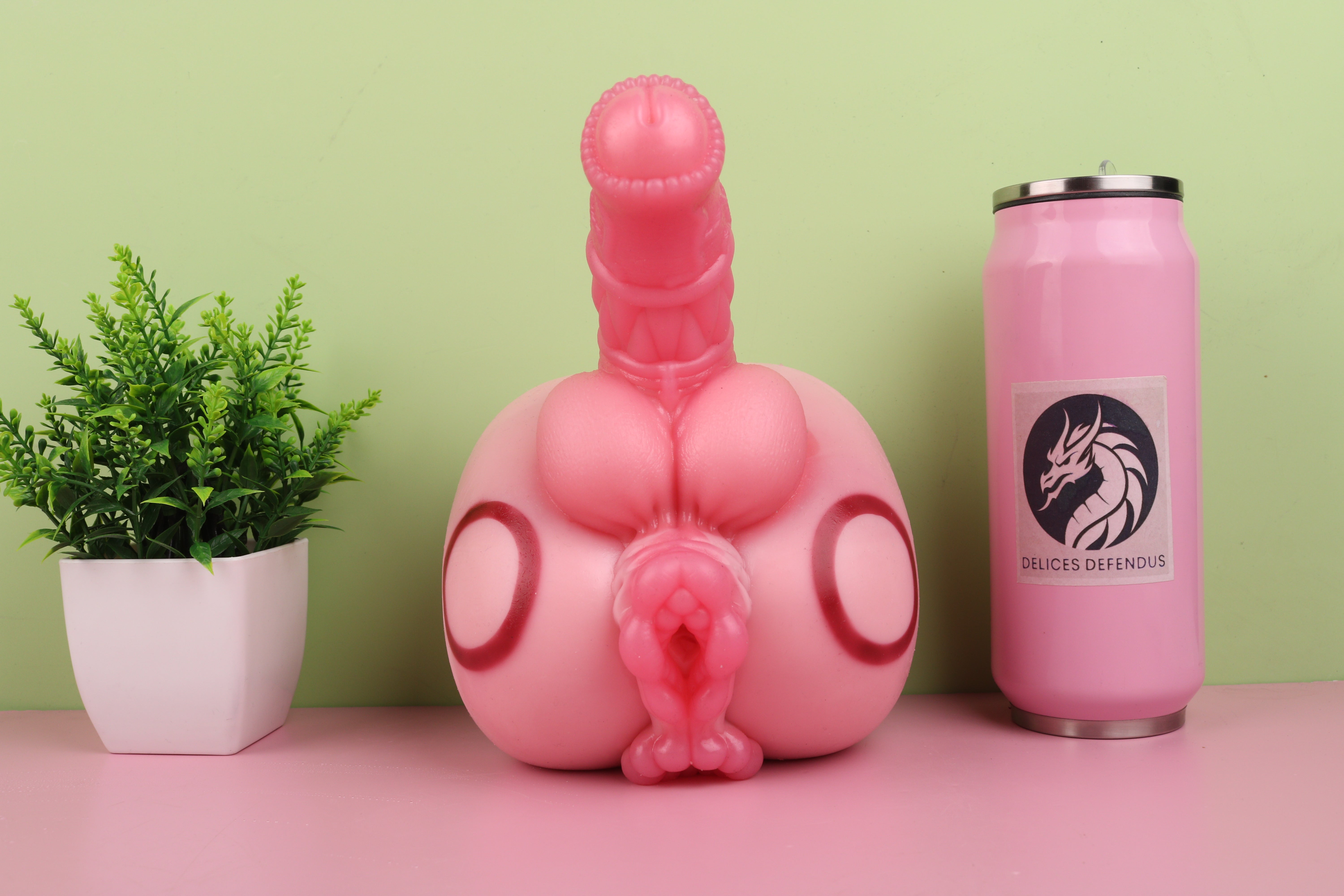 Pinkie Pie inspired furry fleshlight style fantasy toy for fans of Mouldforged Ponut and MLP clop designs