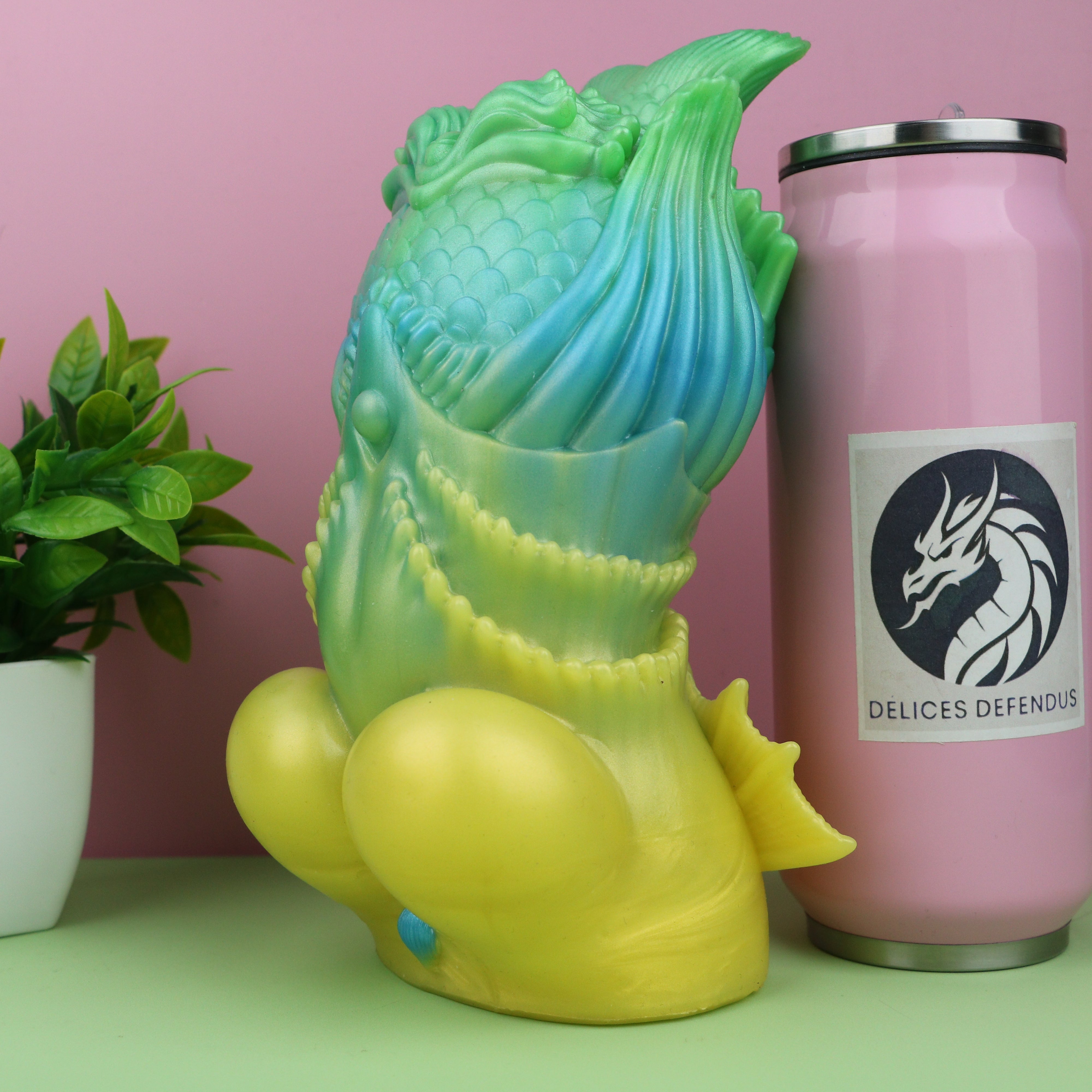 Discreet packaging for Nami LoL furry mermaid fantasy sex toy, neutral shipping presentation, premium silicone furry sextoy, League of Legends Nami inspired furry fantasy masturbator for adult customers