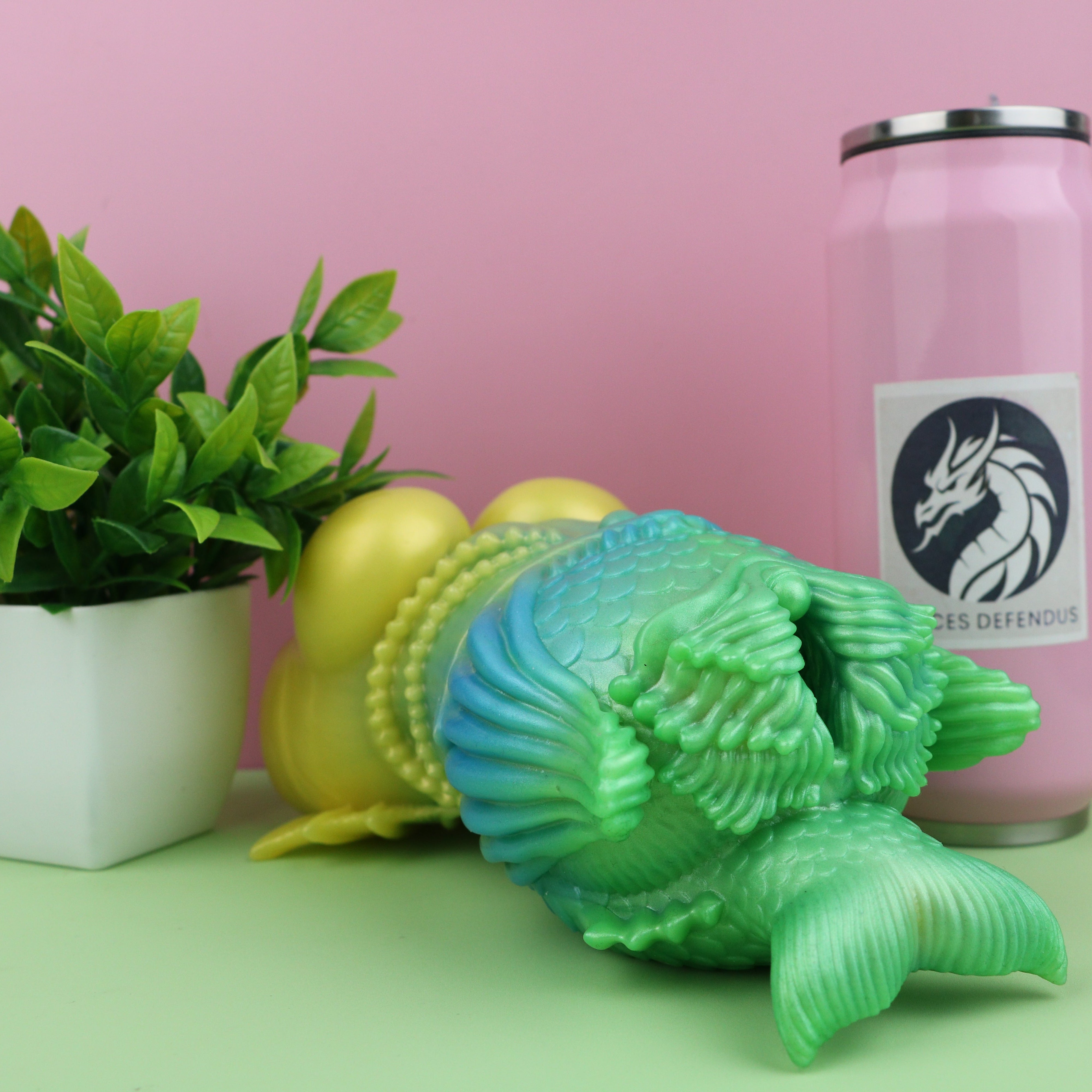 Nami LoL furry ocean siren fantasy masturbator back view, mermaid inspired furry sextoy, premium silicone adult pleasure toy, fantasy masturbator with aquatic theme, League of Legends Nami inspired furry sex toy