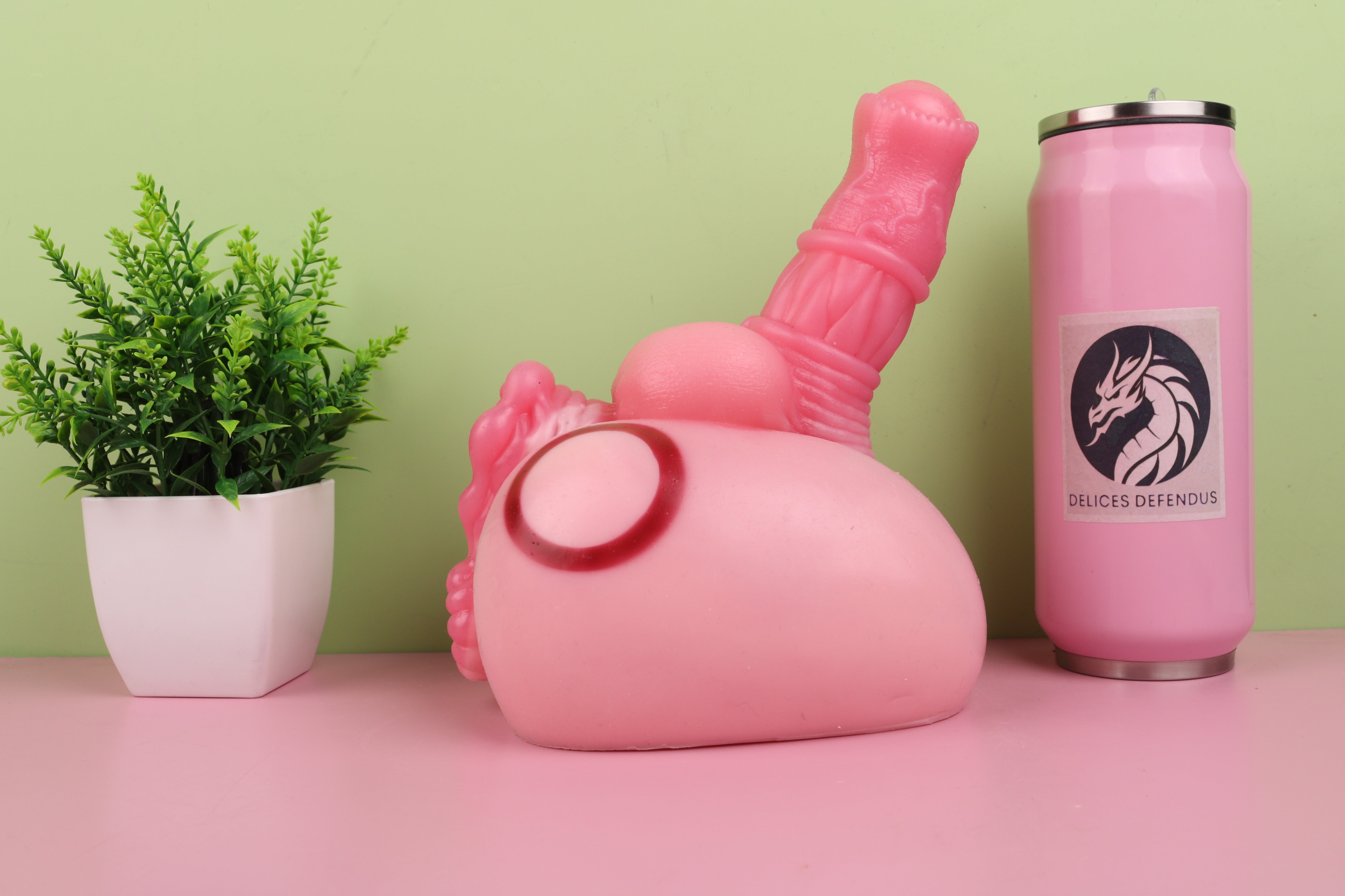 Pinkie Pie inspired feral sextoy and futa furry pony masturbator for fantasy and furry fans