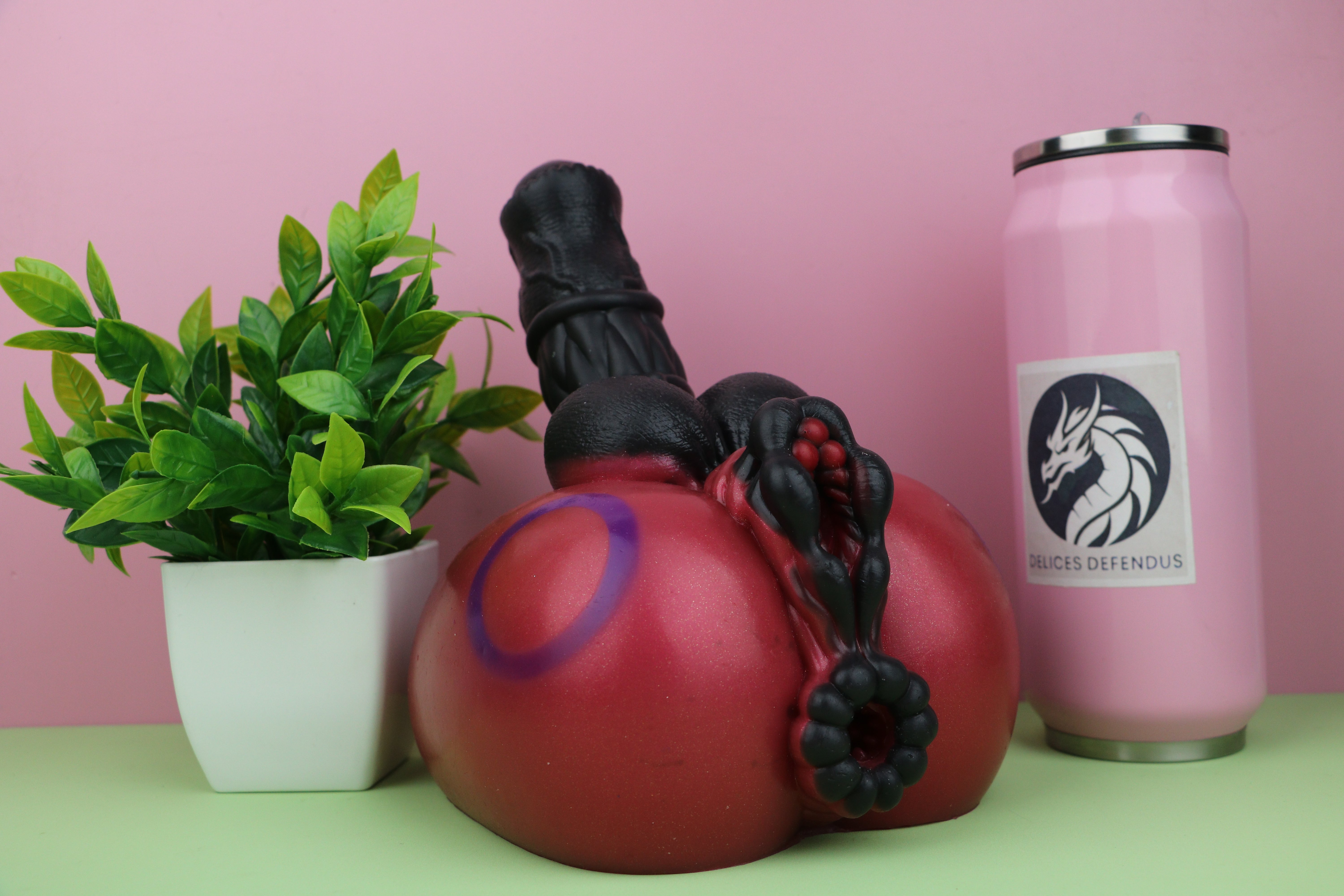 Exotic Scalipede Futa Sextoy Featuring Furry Pokemon Buttock Design, Dual Holes and Equine Penis for Intense Futanari Gay Adult Toy Experience