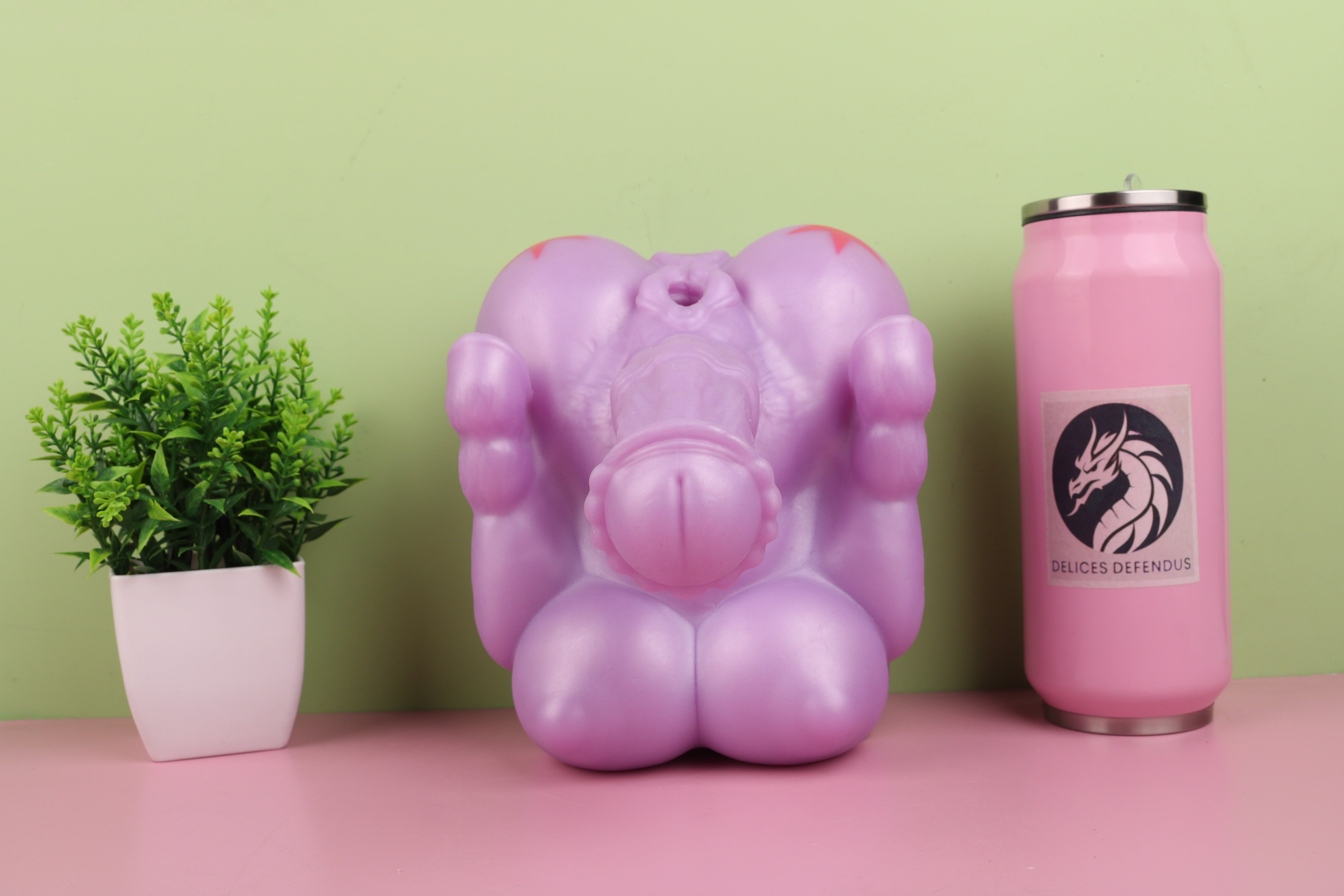 Twilight Sparkle inspired furry fleshlight style toy with MLP clop and purple fantasy pony aesthetic