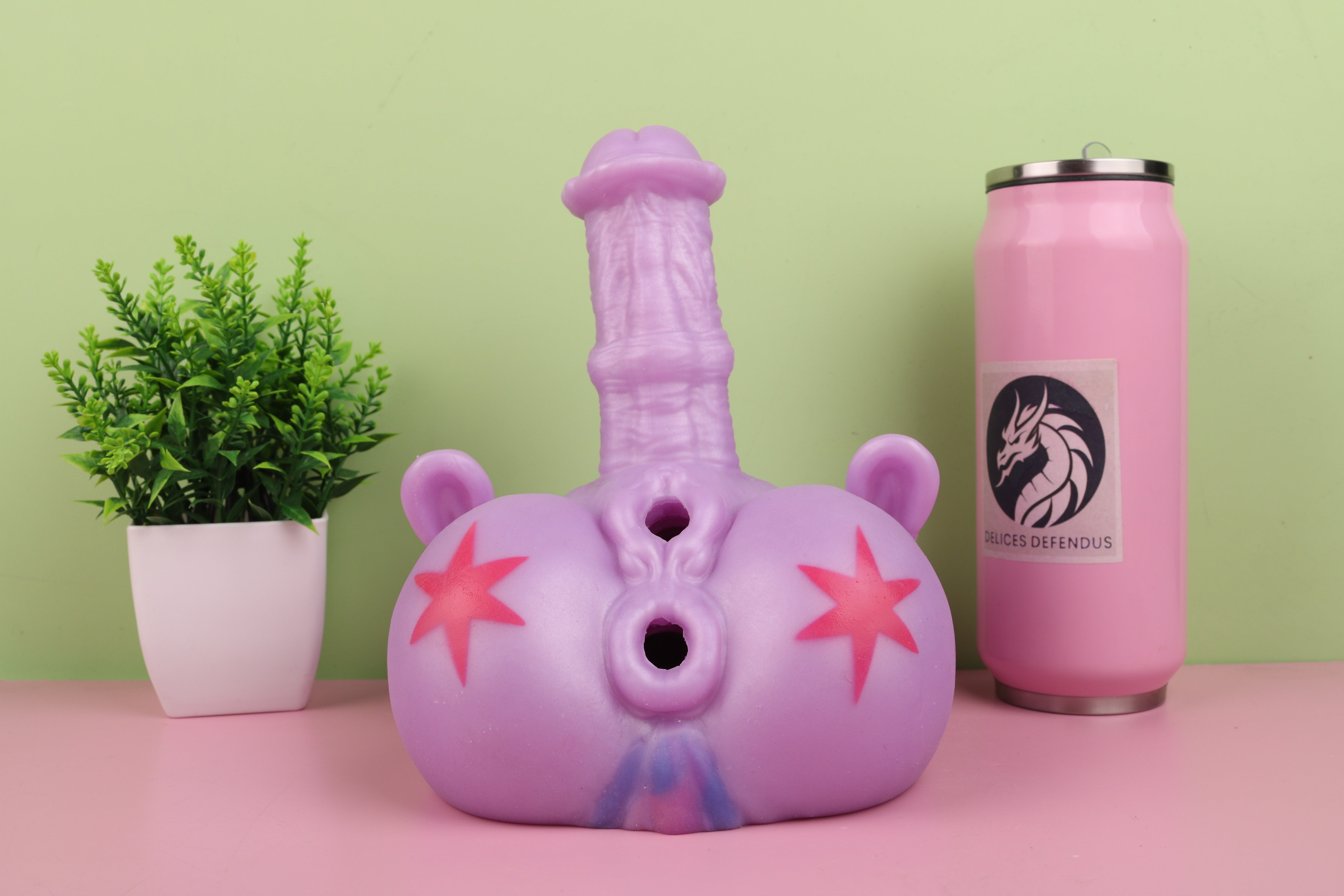 Twilight Sparkle inspired furry masturbator and futa pony fantasy toy with magical purple design