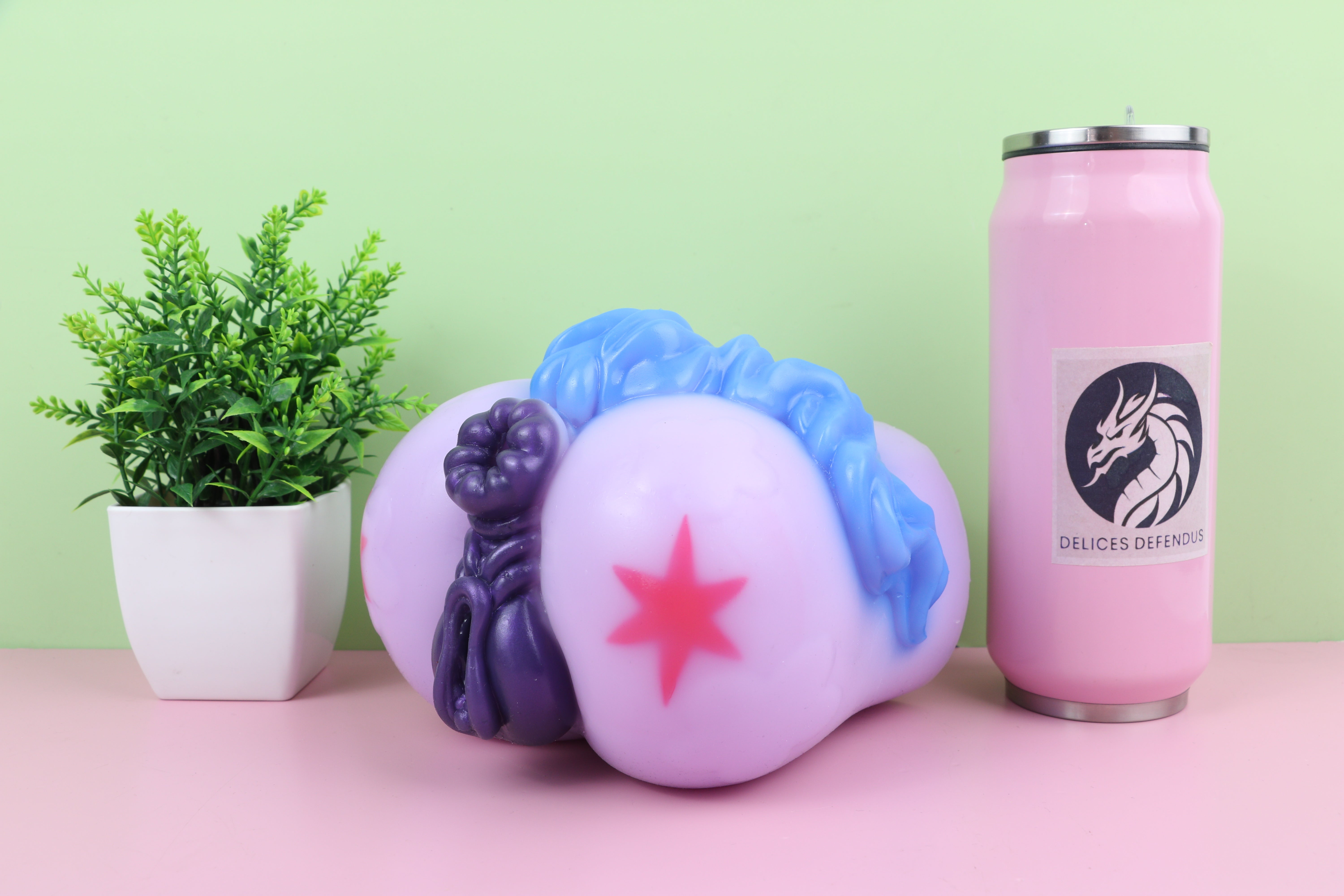 Twilight Sparkle unicorn furry sextoy inspired by MLP, purple pony fantasy toy for fans of furry, feral and My Little Pony inspired designs.