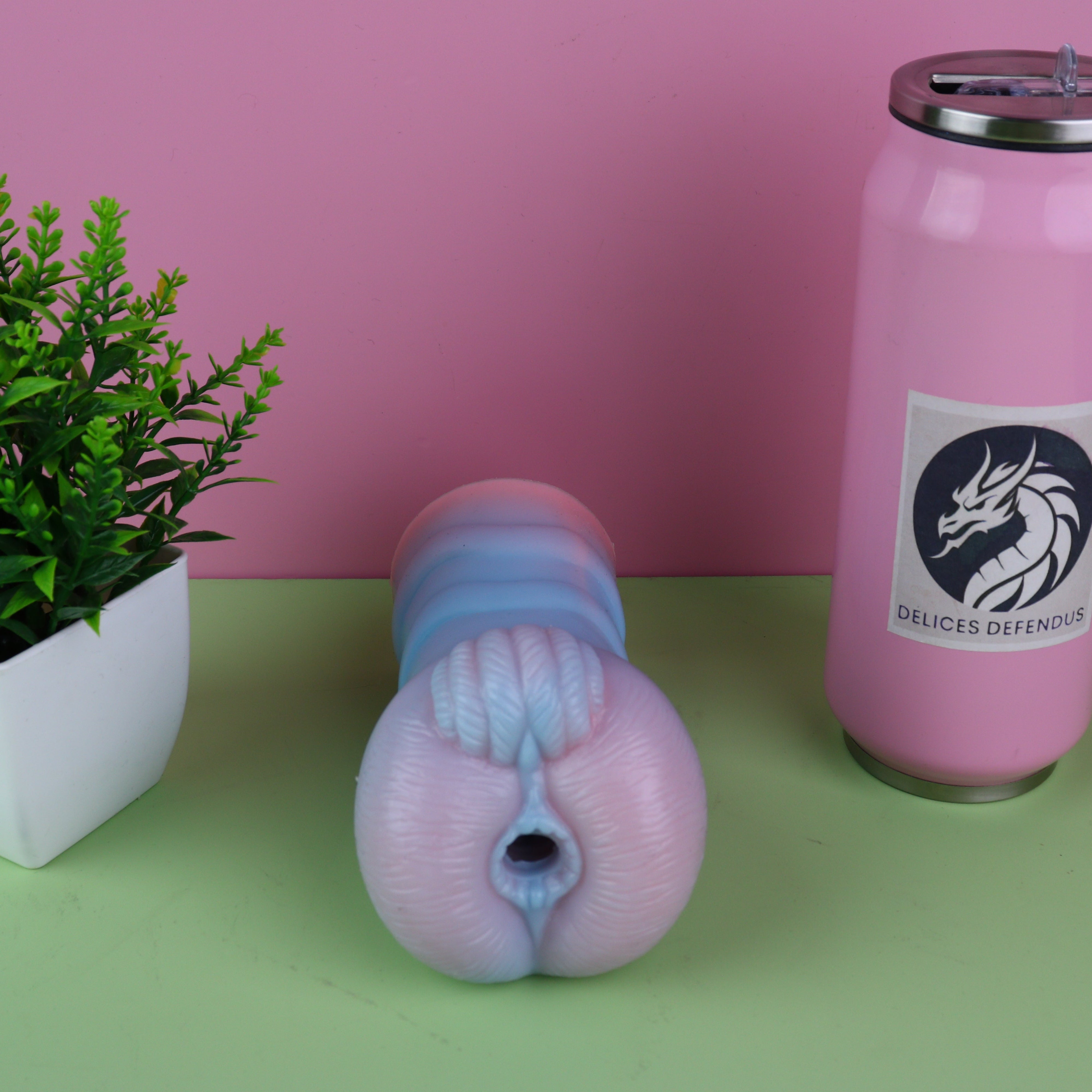 furry masturbator anus tunnel structured texture internal details soft premium silicone male stroker immersive sensations