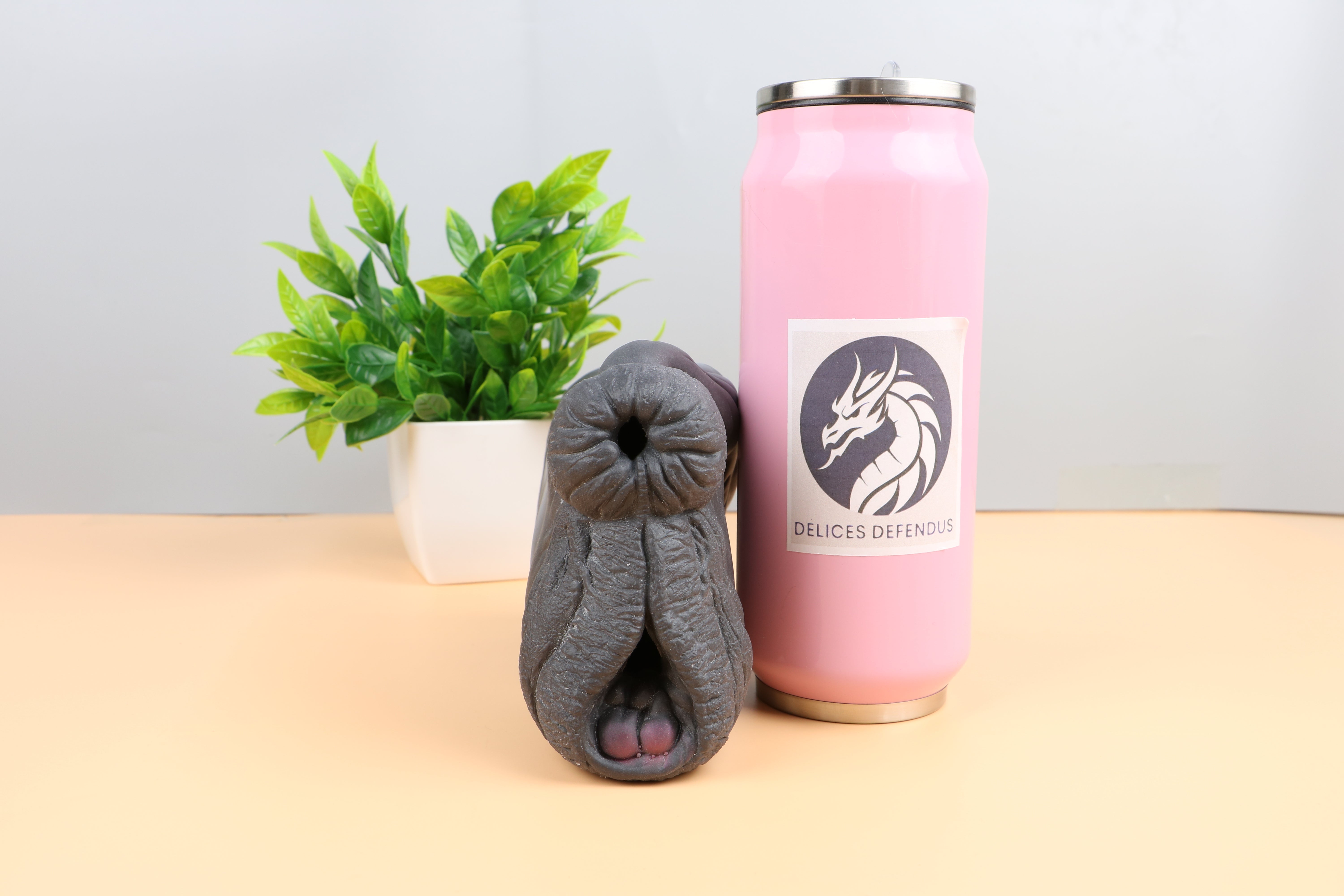 Black zebra anal sextoy designed after Zecora from My Little Pony – soft ponut and tight tunnel for feral bestial play and furry masturbation sessions
