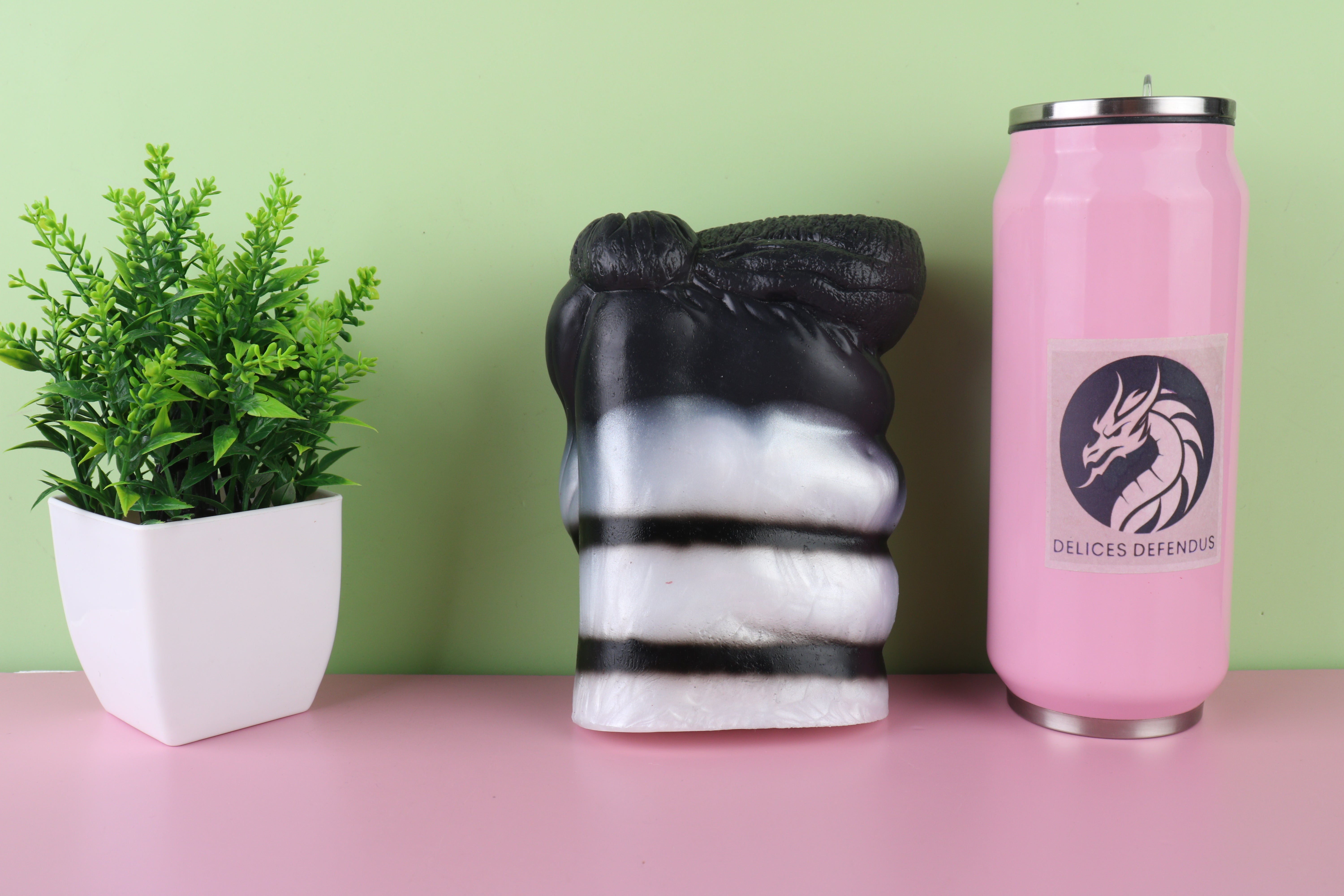 Zecorak My Little Pony inspired furry zebra silicone fantasy toy with striped design